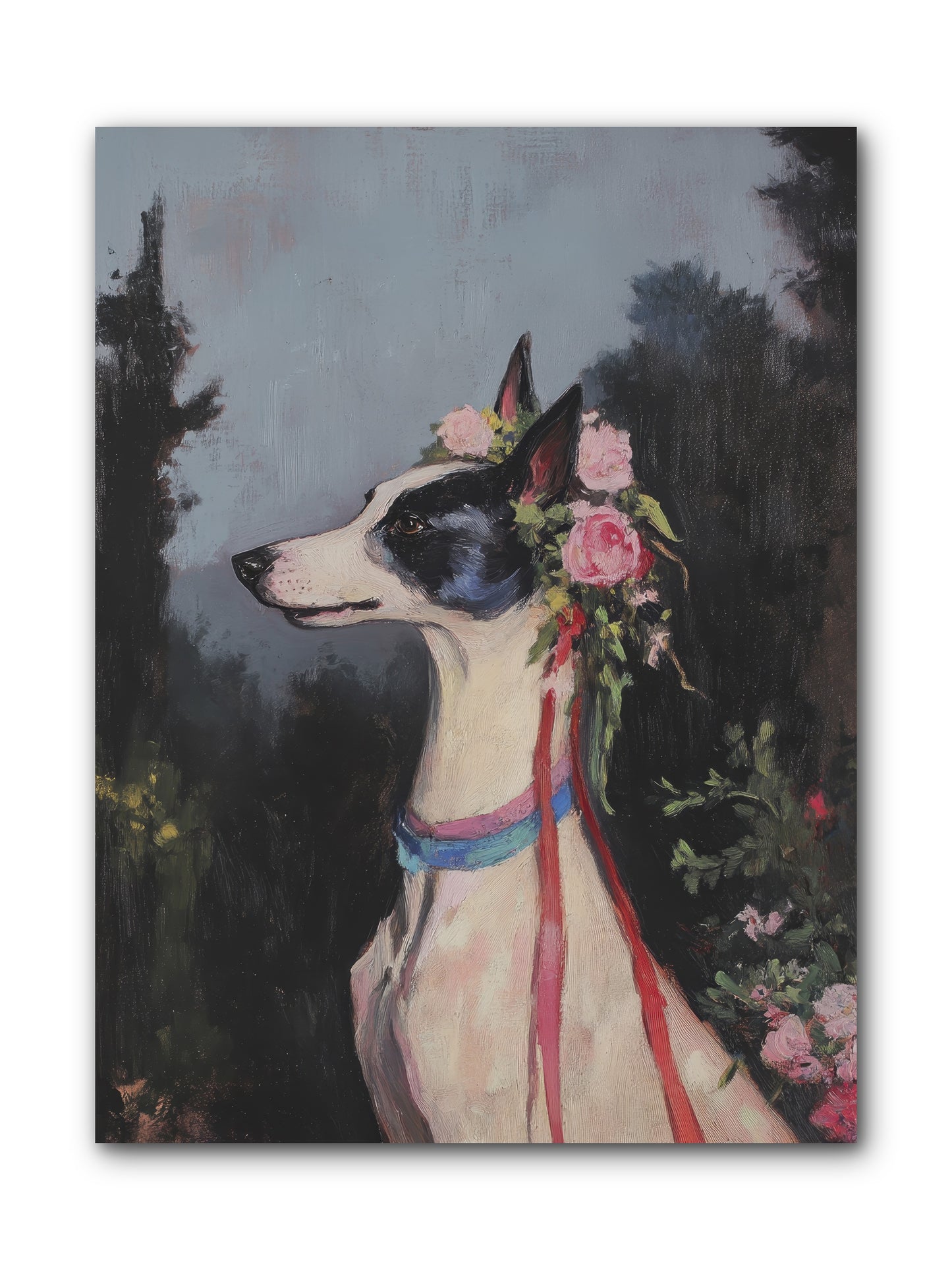Cottage Garden Charm -- Wrapped Canvas 9x12