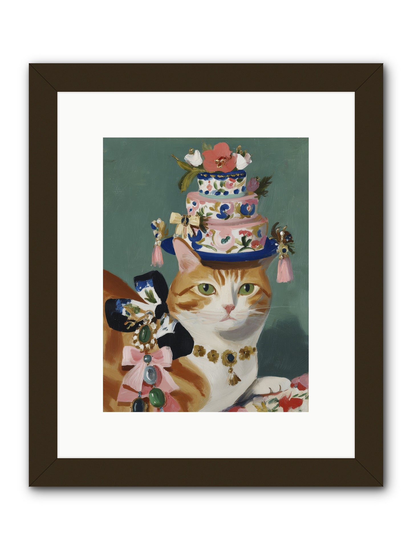 Cotton Candy Dreams -- Framed Print - Black 9x12