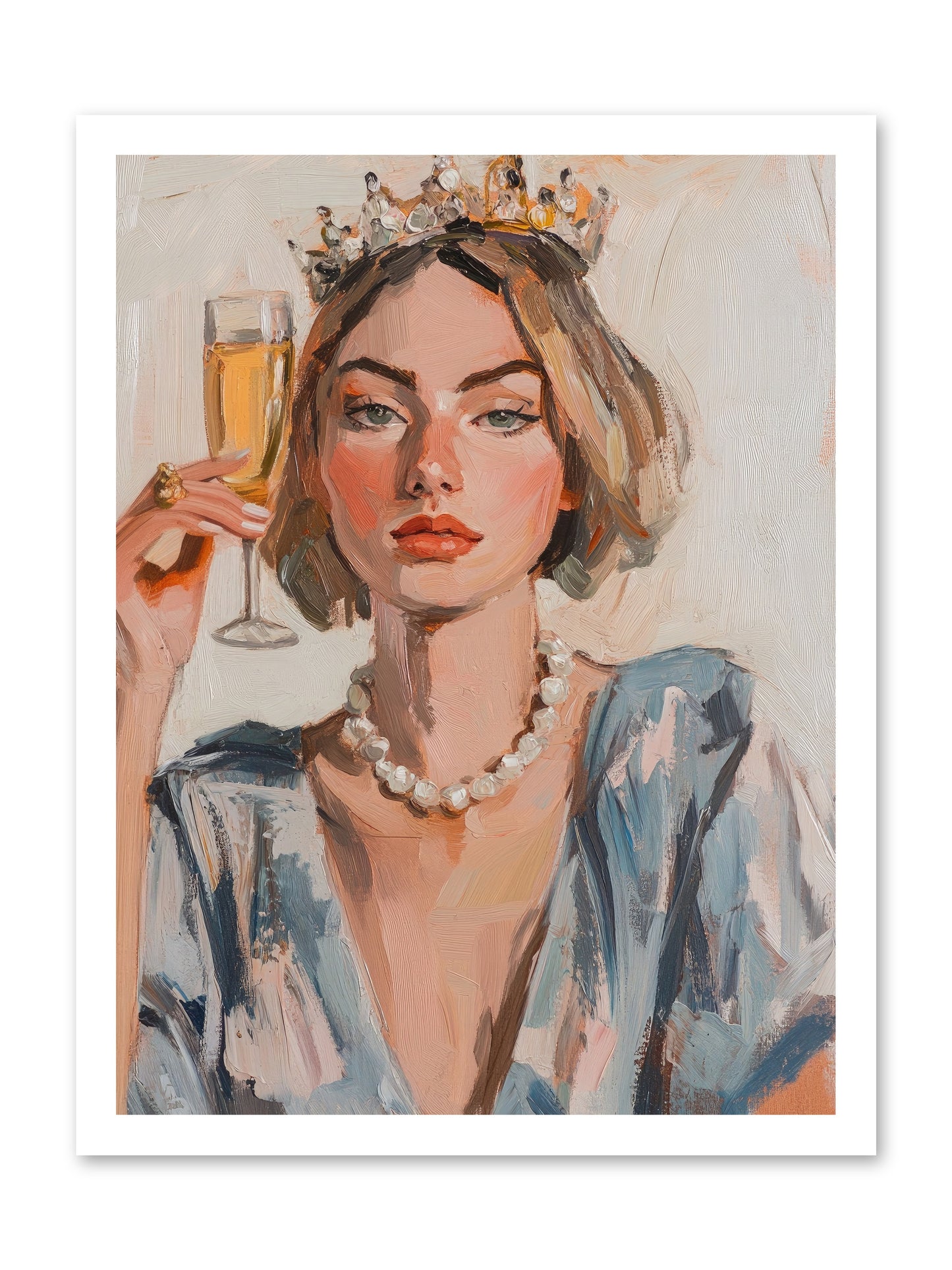 Countess Of Cheers -- Paper Print 18x24