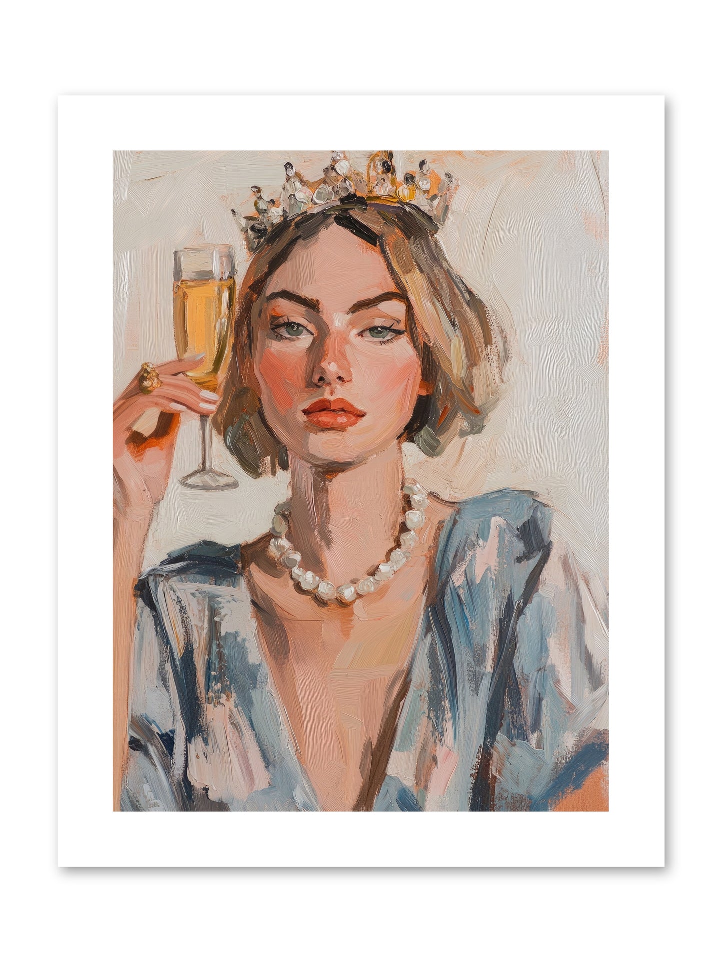 Countess Of Cheers -- Paper Print 9x12