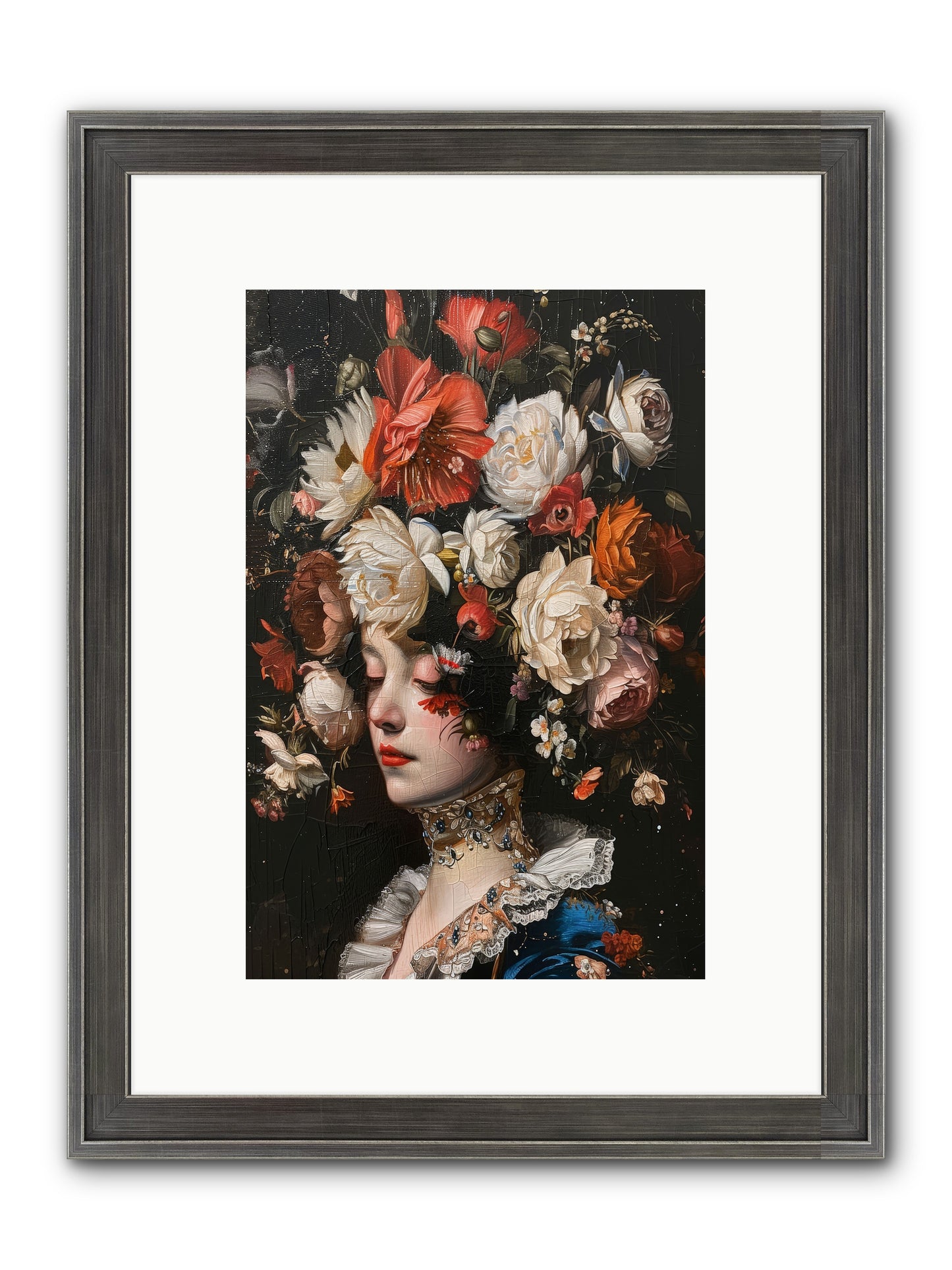 Couronne d'Automne — Couronne-dAutomne-8x12-Framed-Print-Slimwoods-Black-Silver.jpg