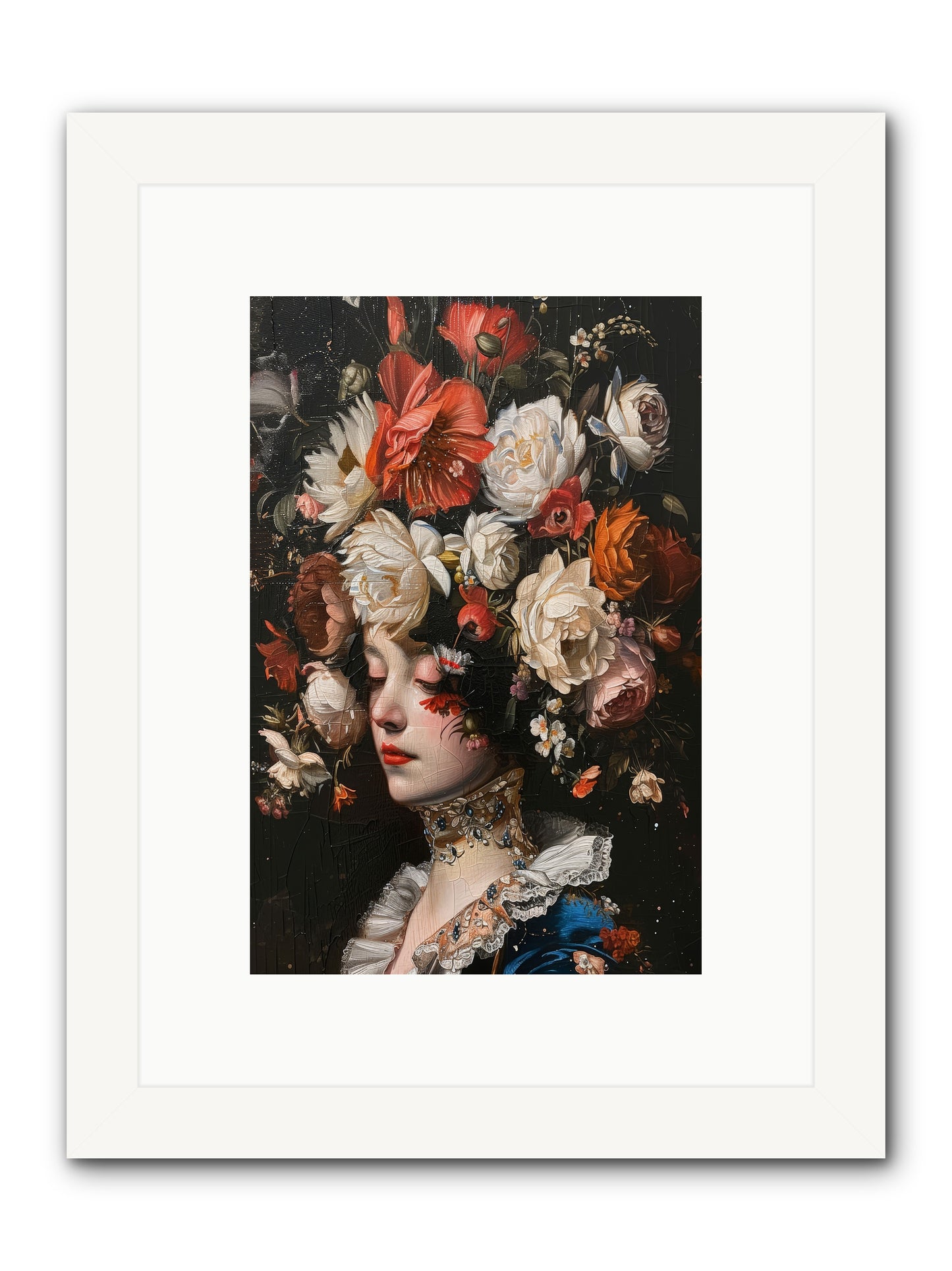 Couronne d'Automne — Couronne-dAutomne-8x12-Framed-Print-White.jpg