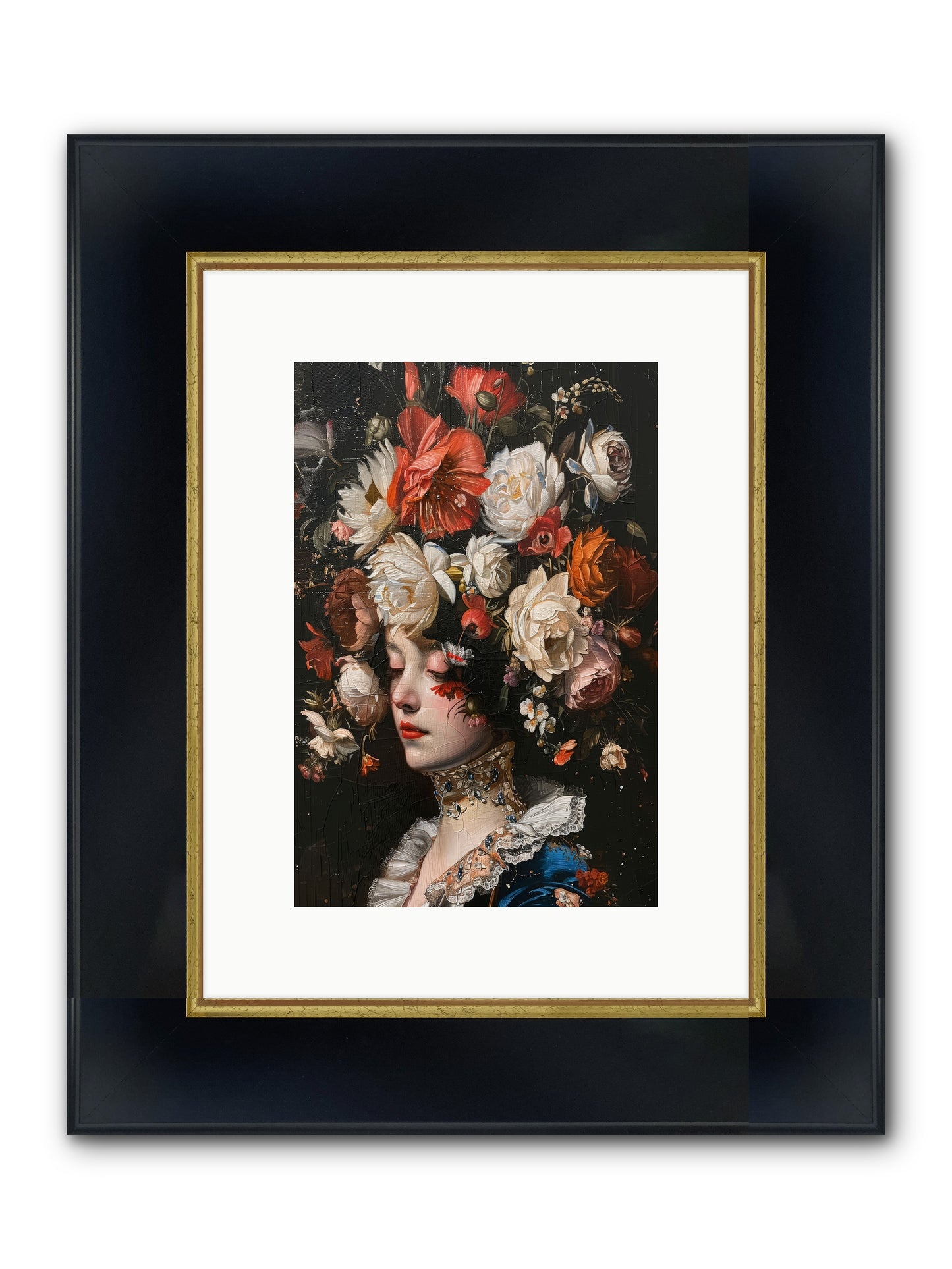 Couronne d'Automne — Couronne-dAutomne-8x12-Framed-Print-Wide-Black-w-Gold.jpg
