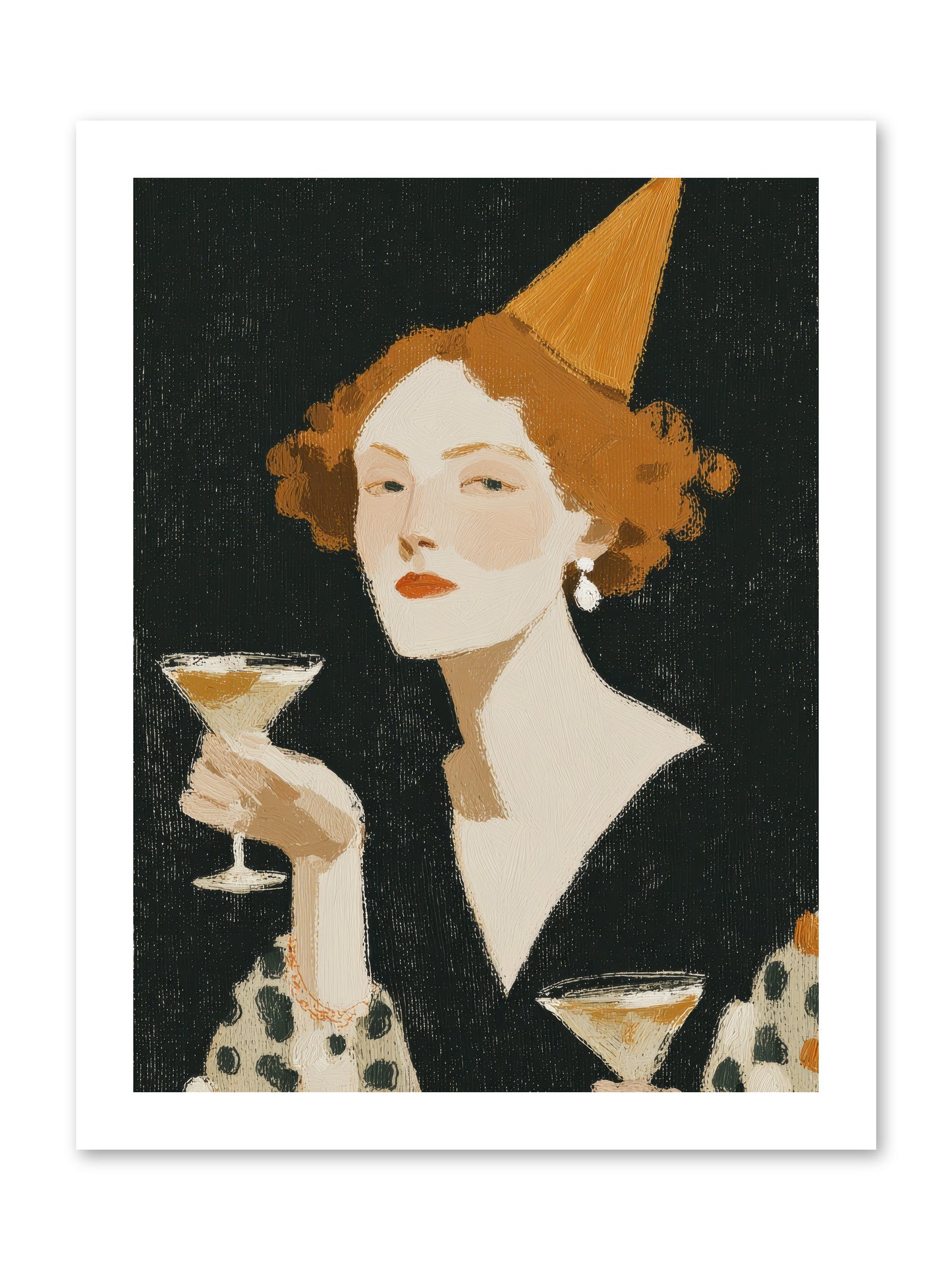 Court of Confections -- Loose Canvas Print 12x16