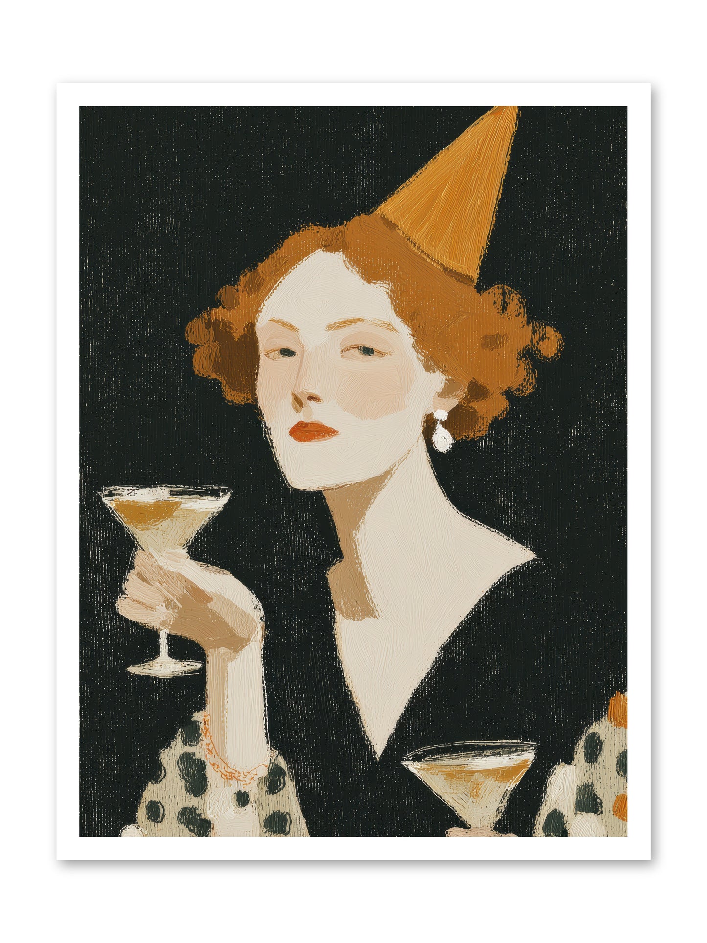 Court of Confections -- Loose Canvas Print 24x32