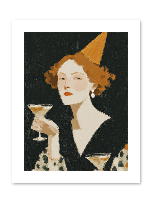 Court of Confections -- Paper Print 9x12