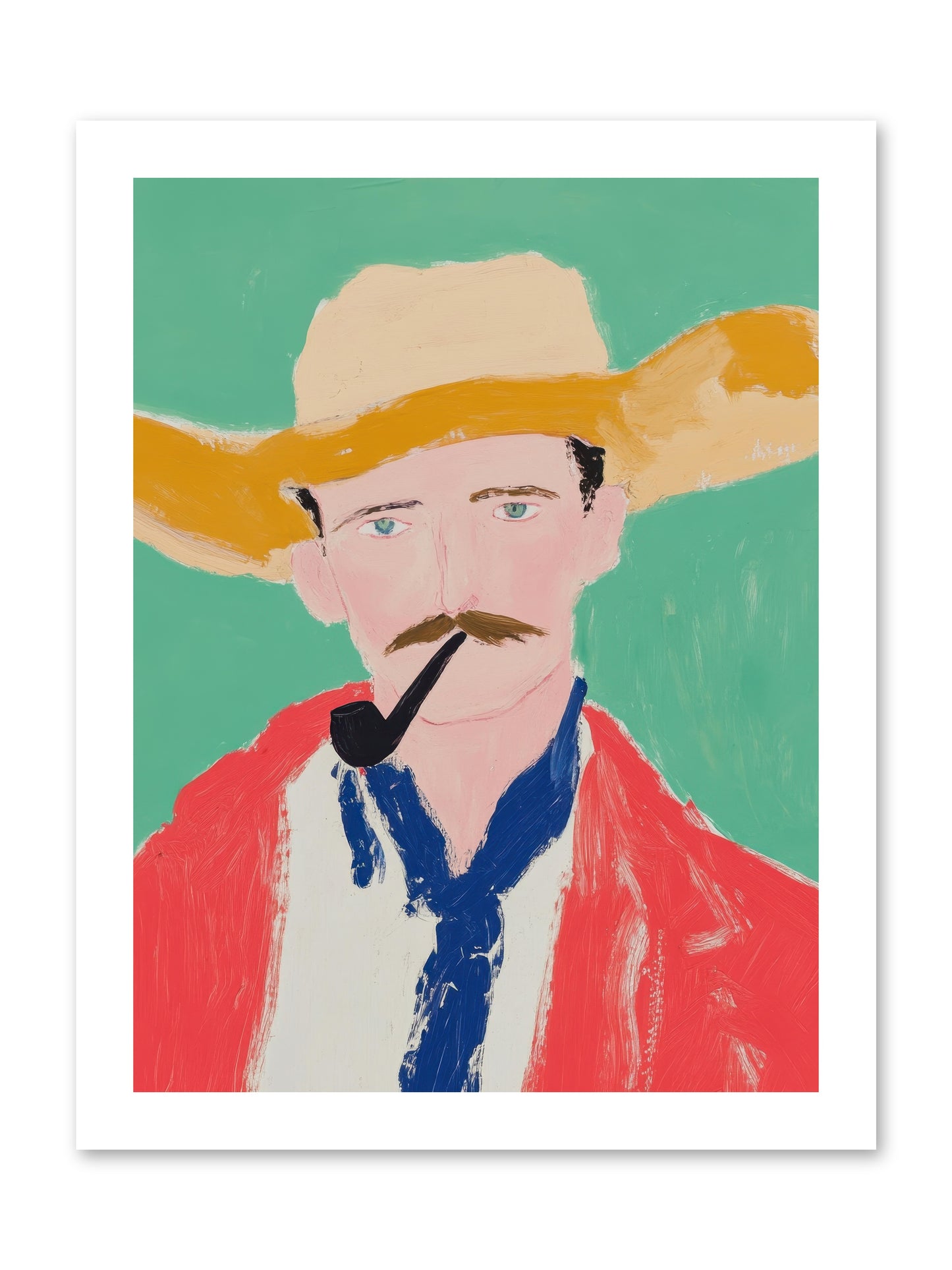 Coyote Creek Legend -- Paper Print 12x16
