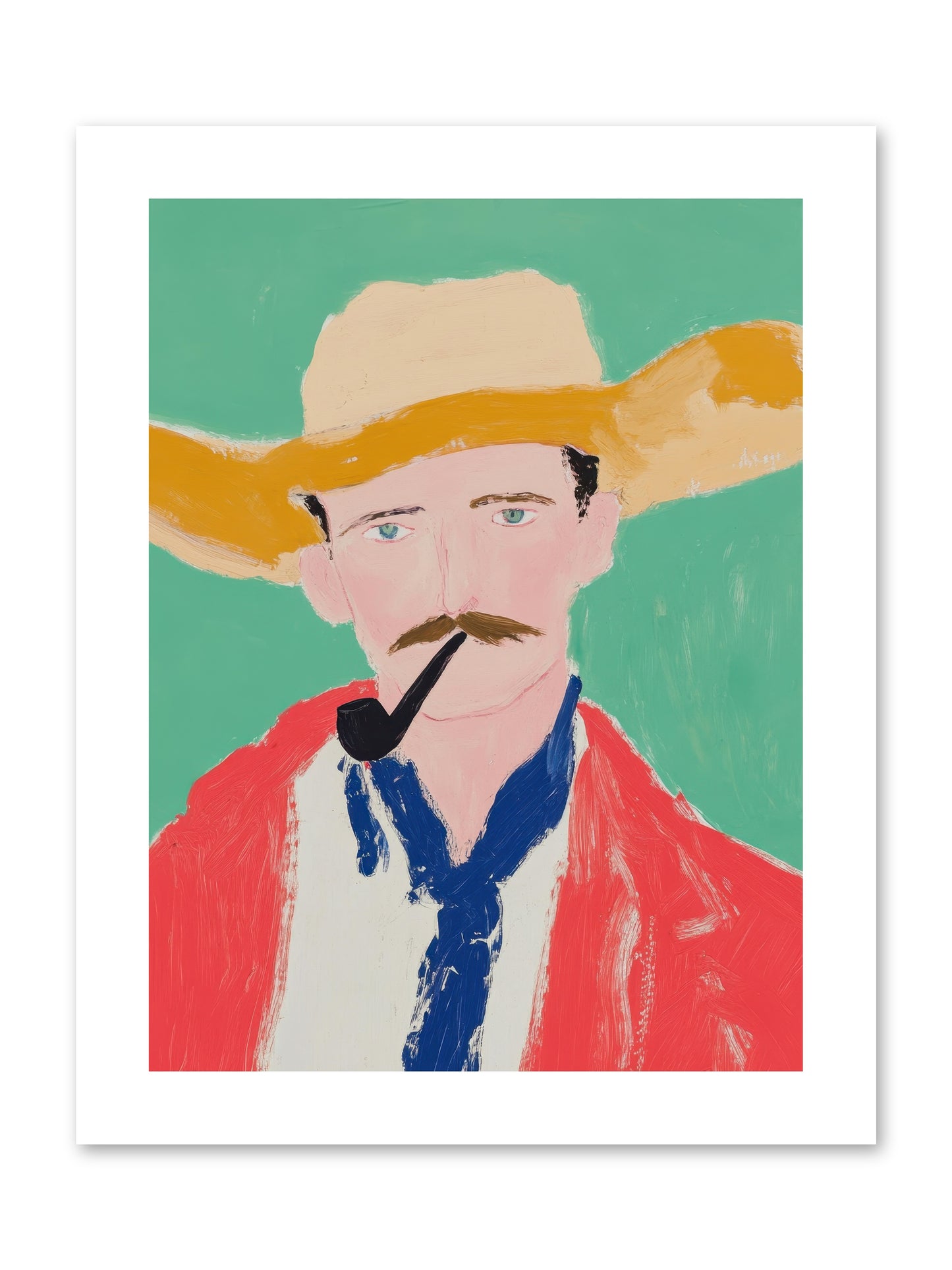 Coyote Creek Legend -- Paper Print 9x12