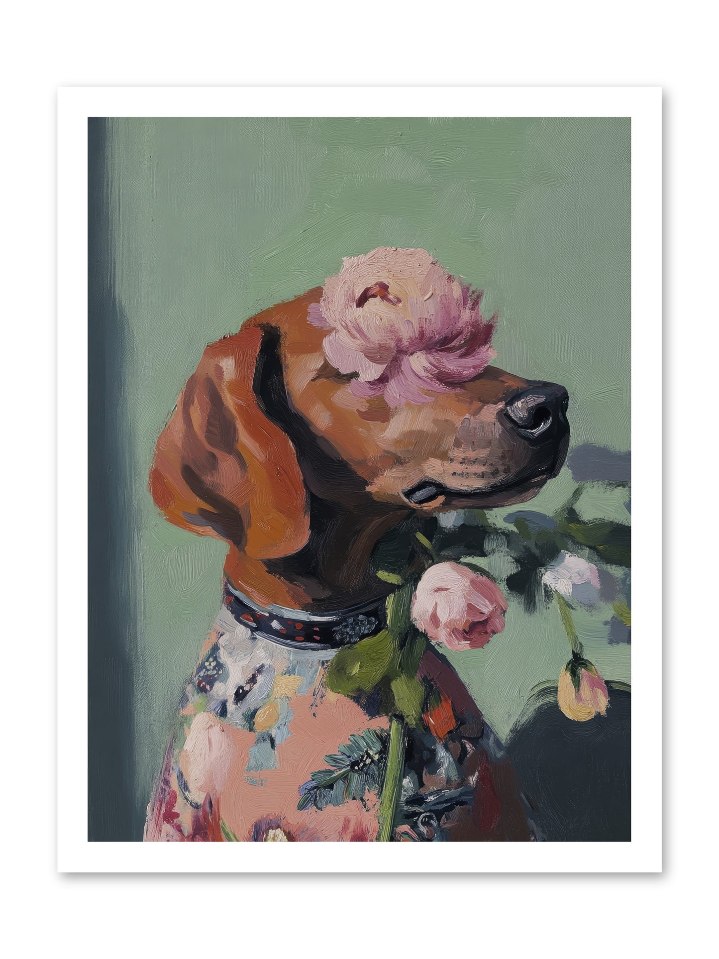 Cream Puff -- Paper Print 18x24