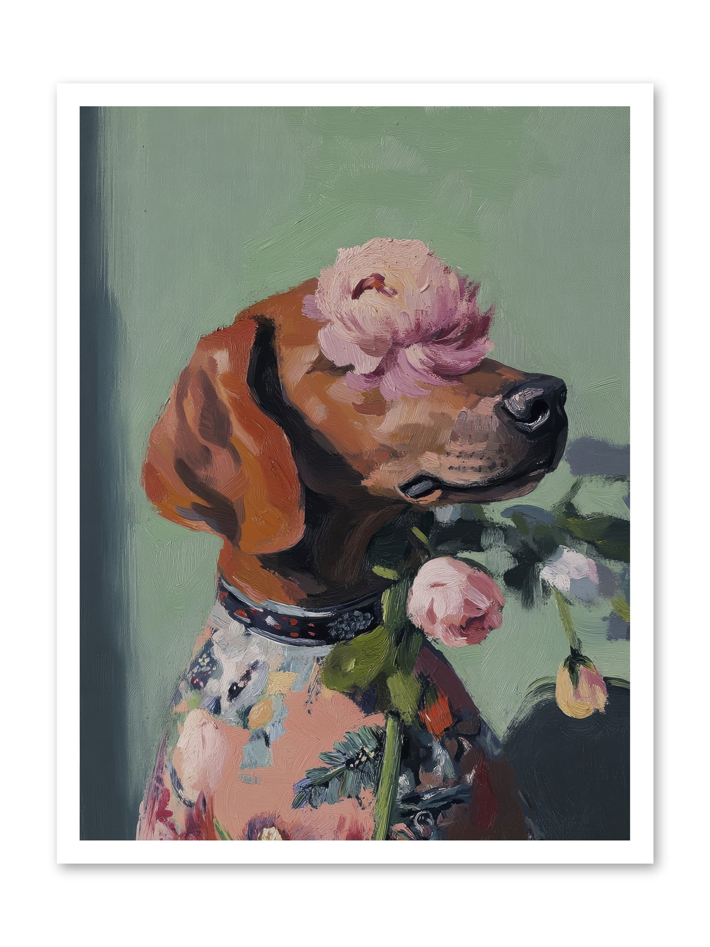 Cream Puff -- Paper Print 24x32