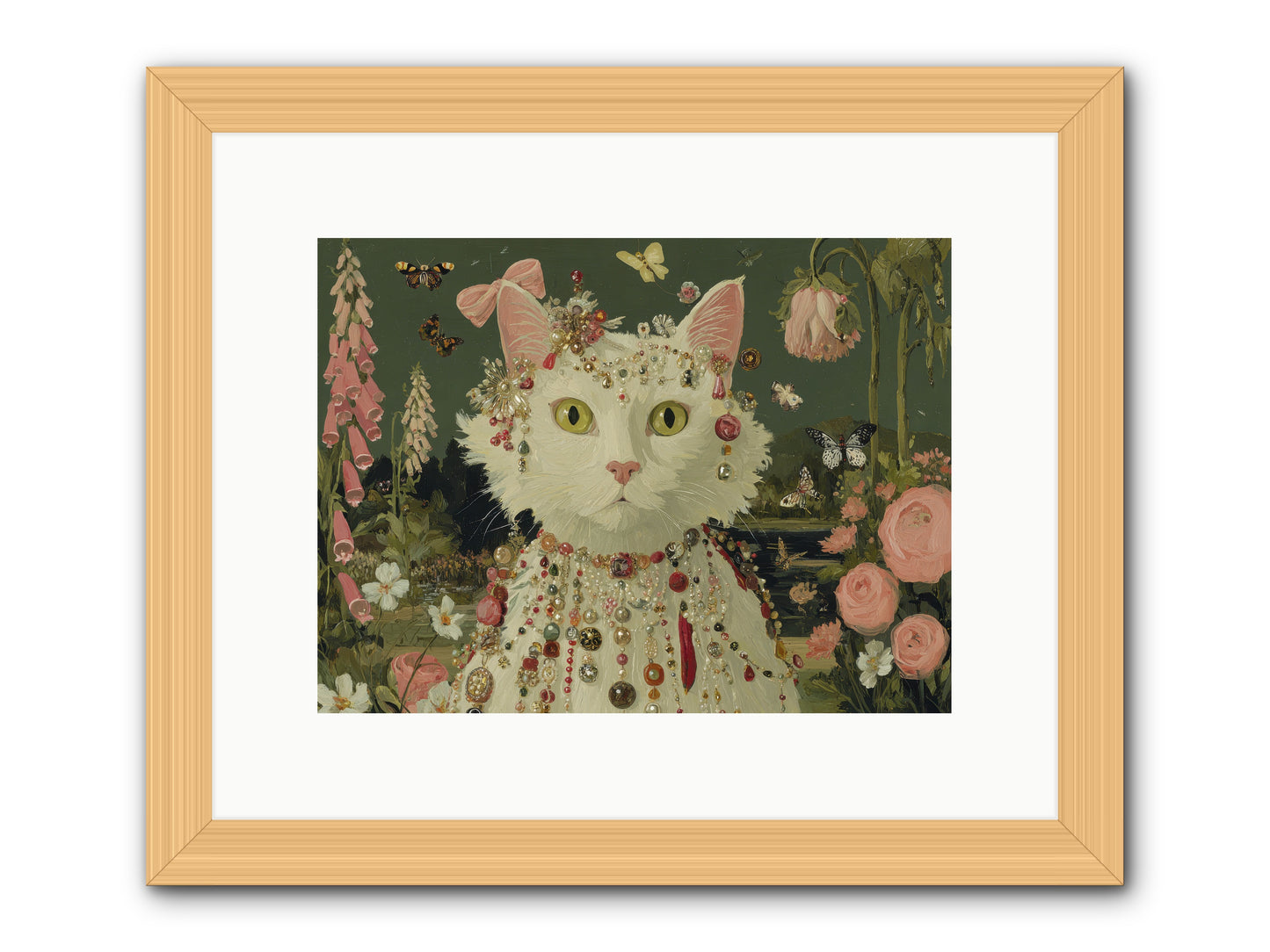 Cricket’s Lullaby -- Framed Print - Natural 12x9