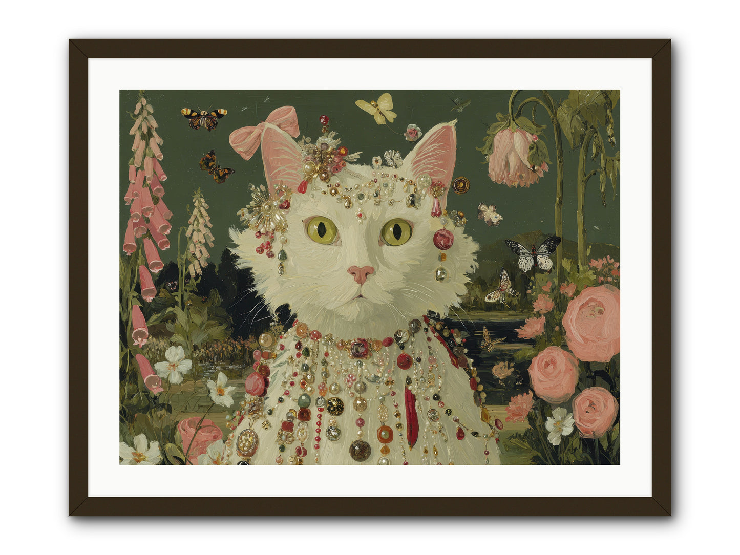 Cricket’s Lullaby -- Framed Print - Black 32x24