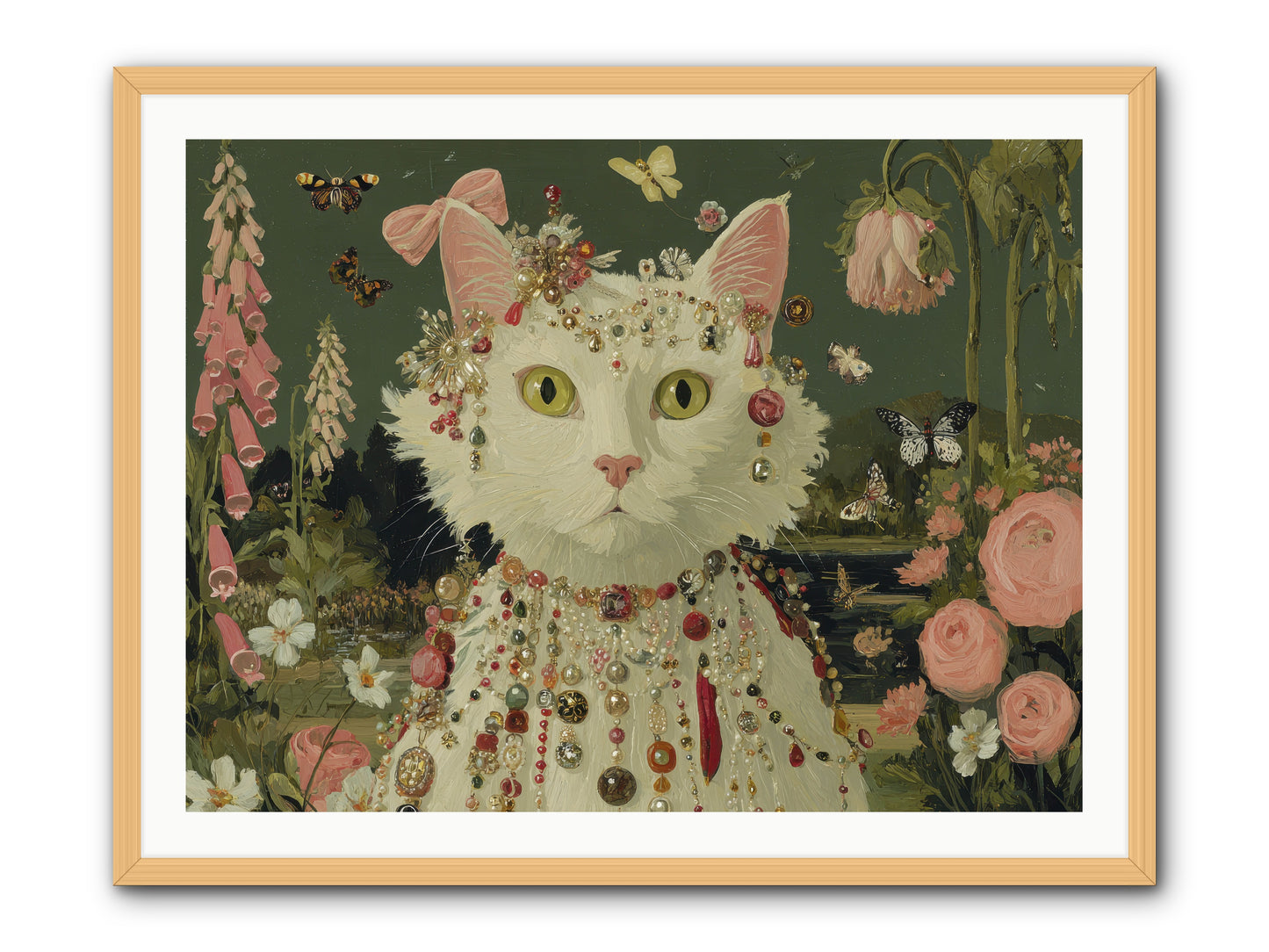 Cricket’s Lullaby -- Framed Print - Natural 40x30