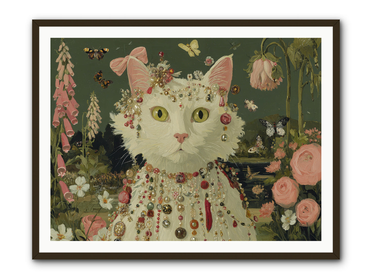 Cricket’s Lullaby -- Framed Print - Black 48x36