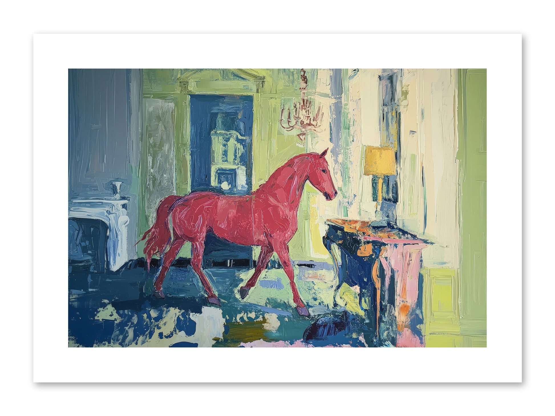 Crimson Tales -- Paper Print 12x8