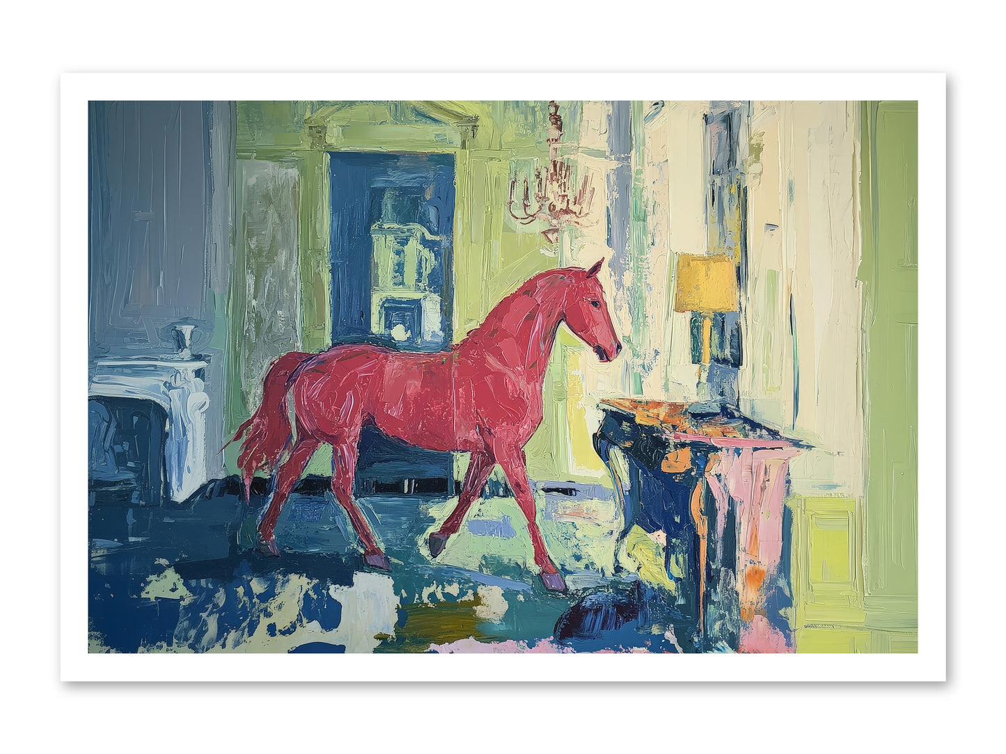 Crimson Tales -- Paper Print 30x20