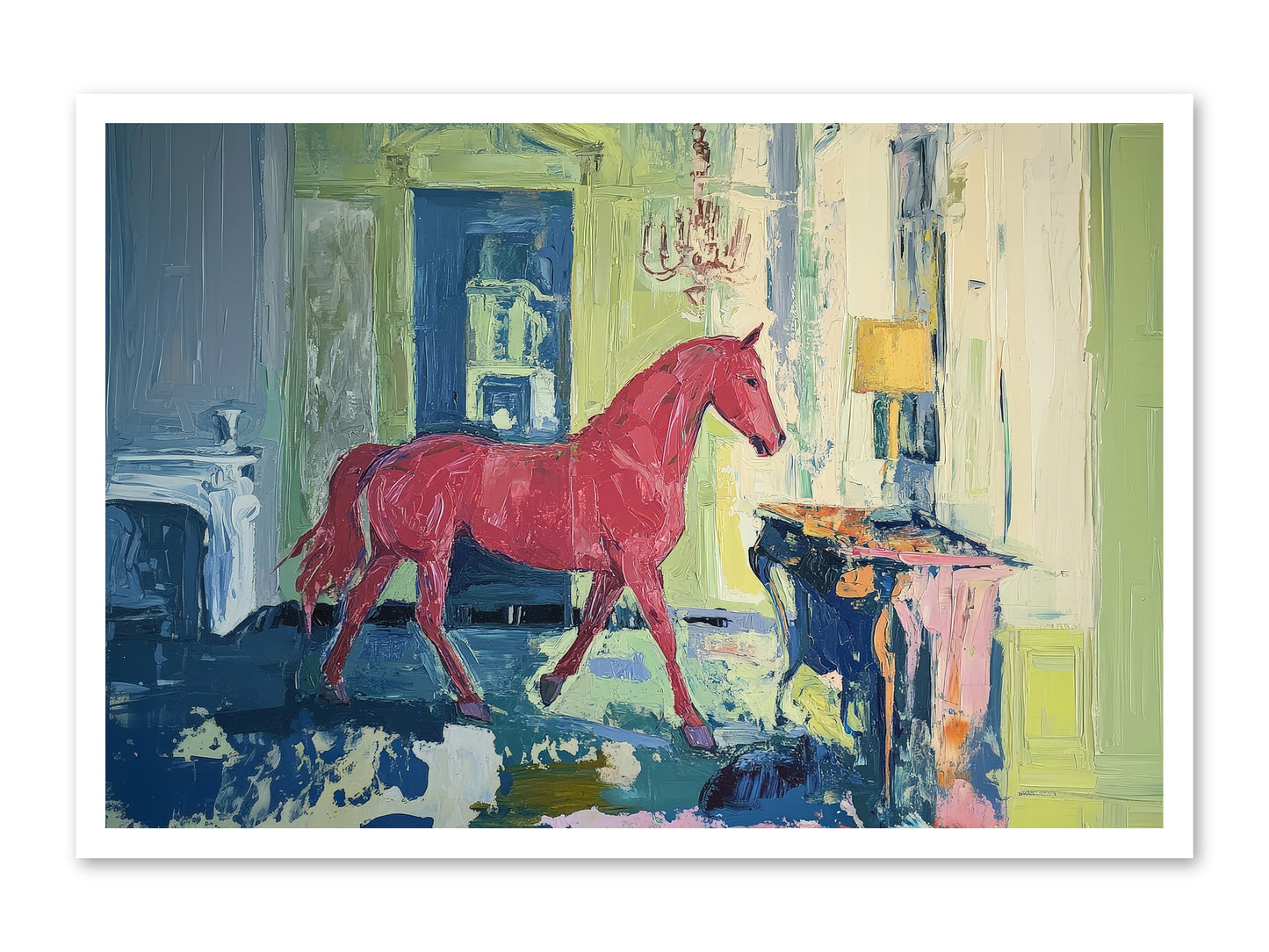 Crimson Tales -- Paper Print 36x24
