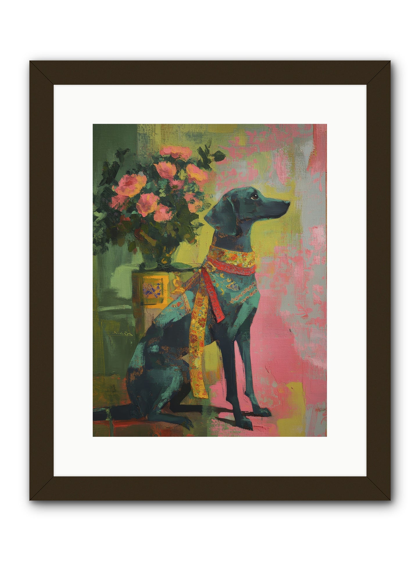 Crown Jewel -- Framed Print - Black 12x16