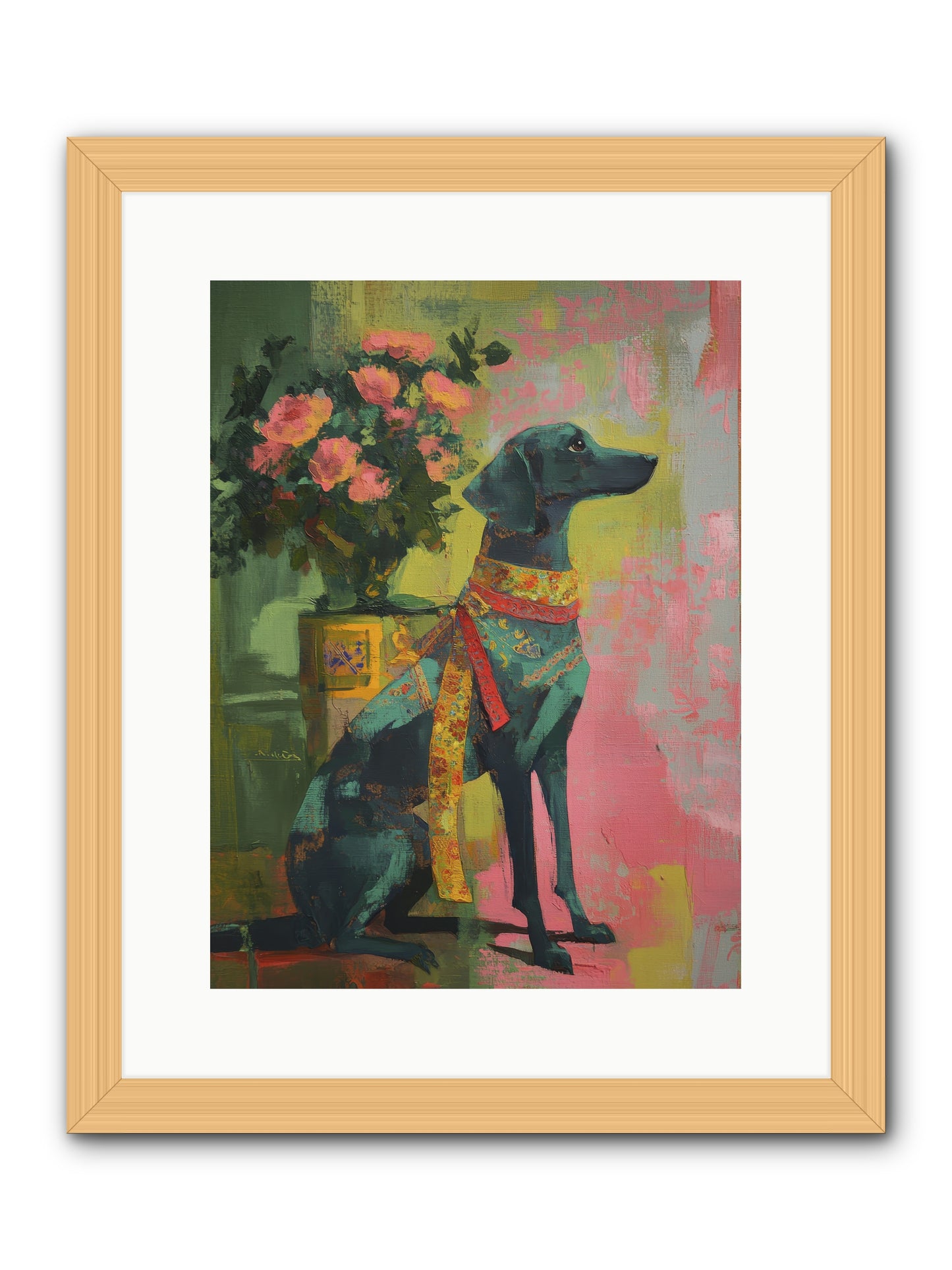 Crown Jewel -- Framed Print - Natural 12x16