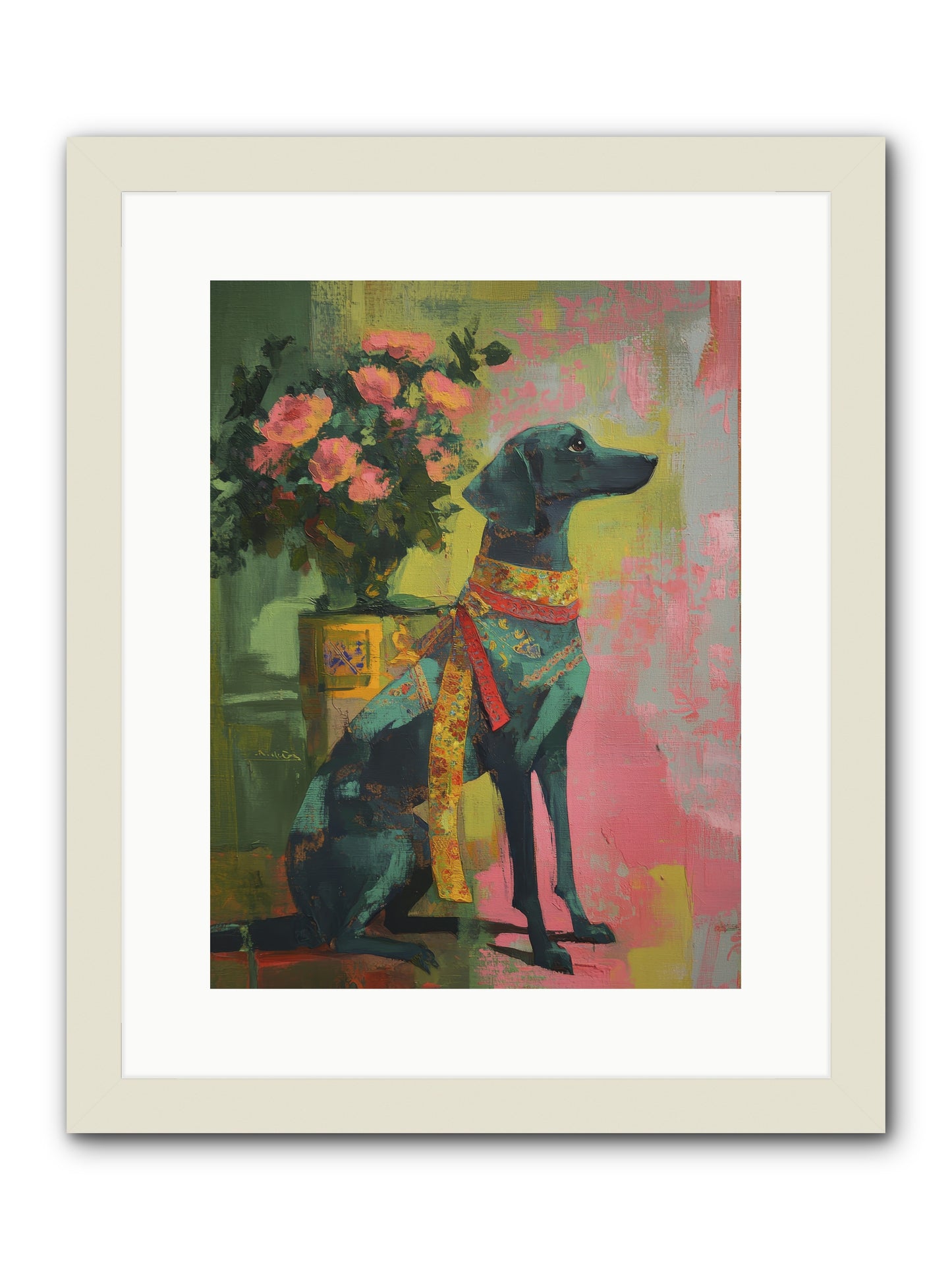 Crown Jewel -- Framed Print - White 12x16