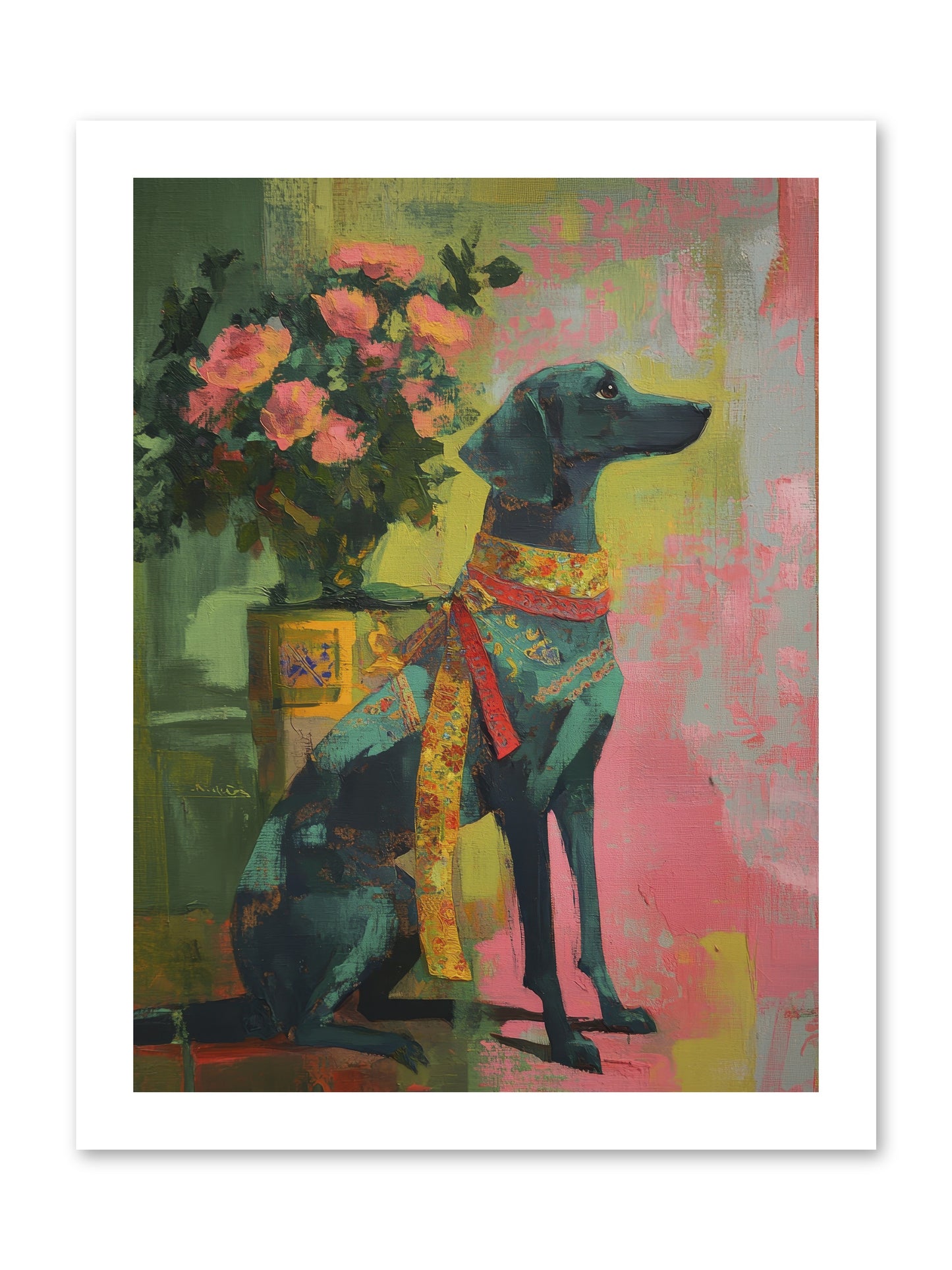 Crown Jewel -- Loose Canvas Print 12x16