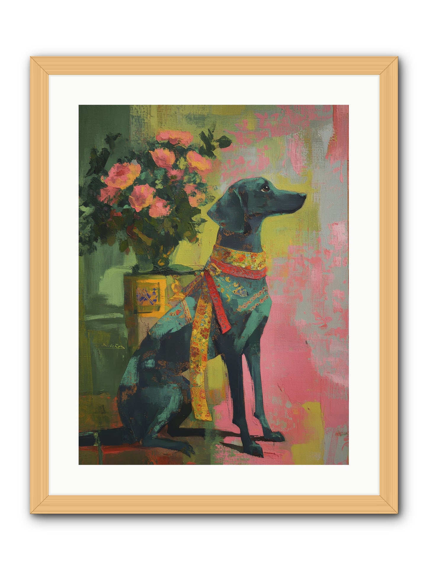 Crown Jewel -- Framed Print - Natural 18x24