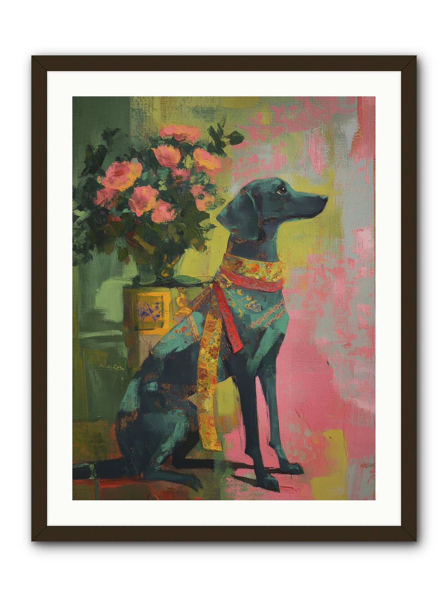 Crown Jewel -- Framed Print - Black 24x32
