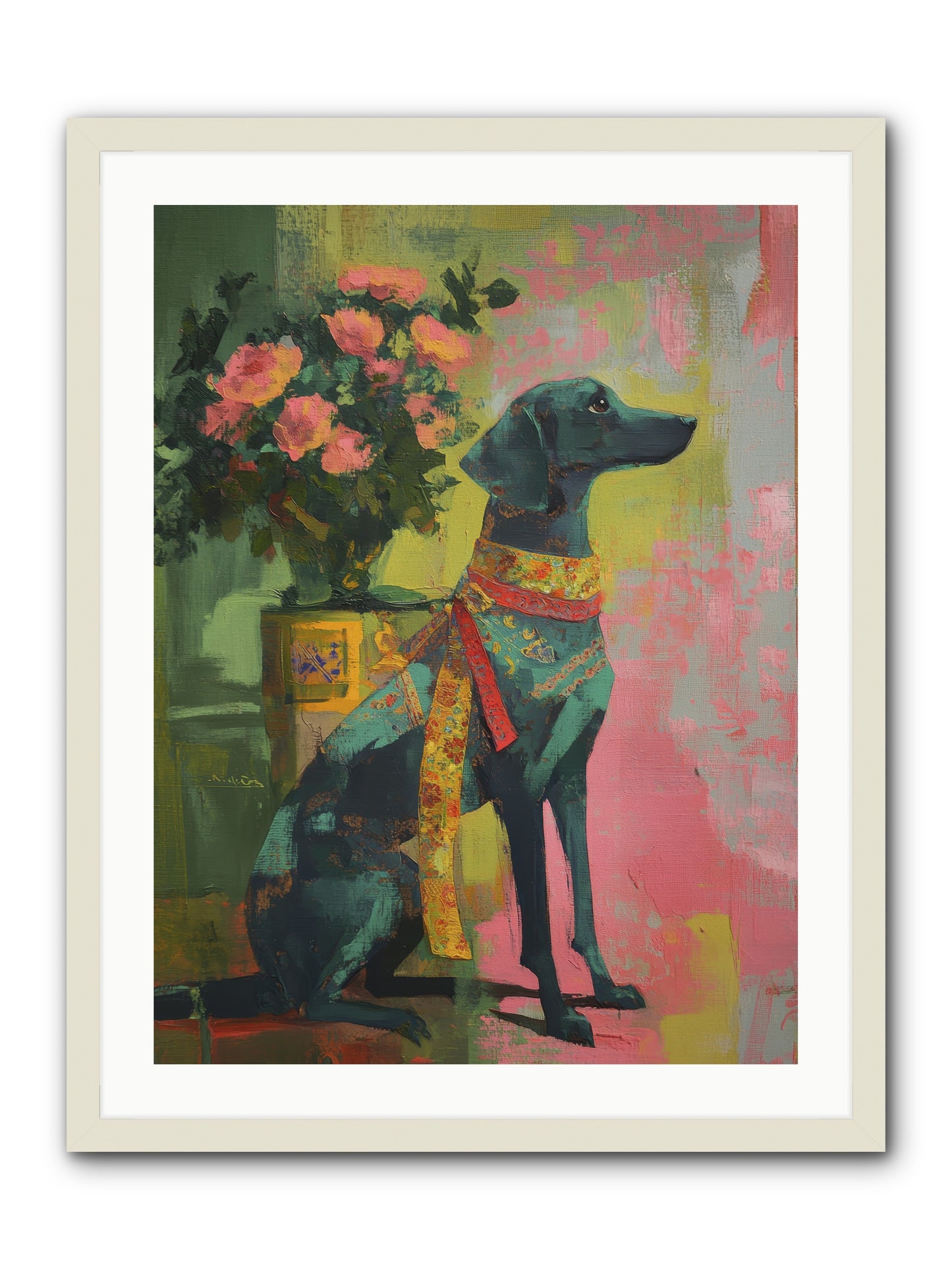 Crown Jewel -- Framed Print - White 24x32