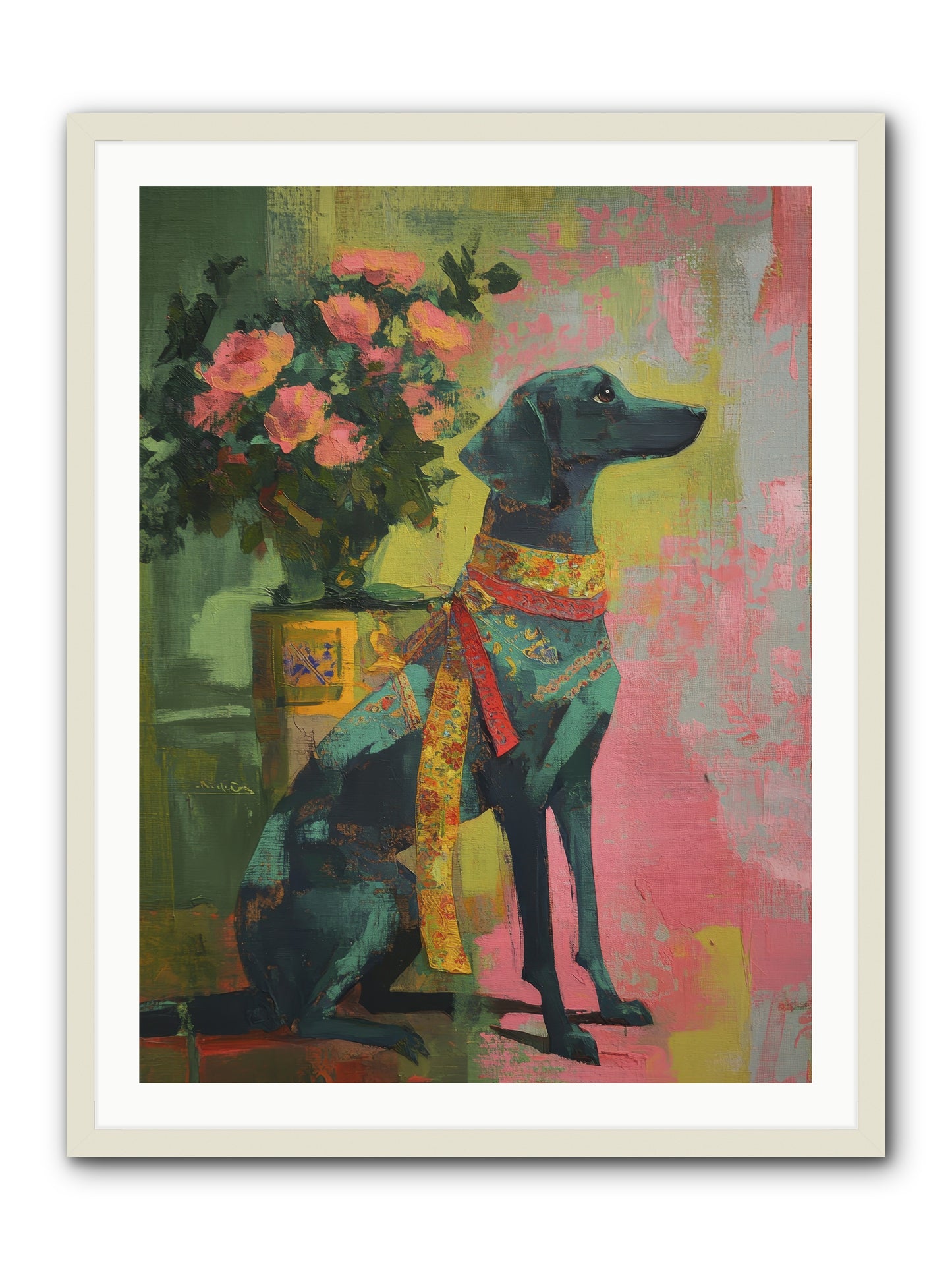 Crown Jewel -- Framed Print - White 30x40
