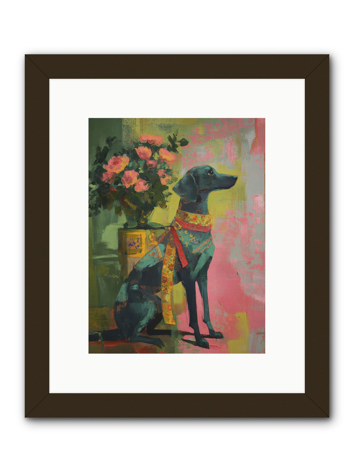 Crown Jewel -- Framed Print - Black 9x12