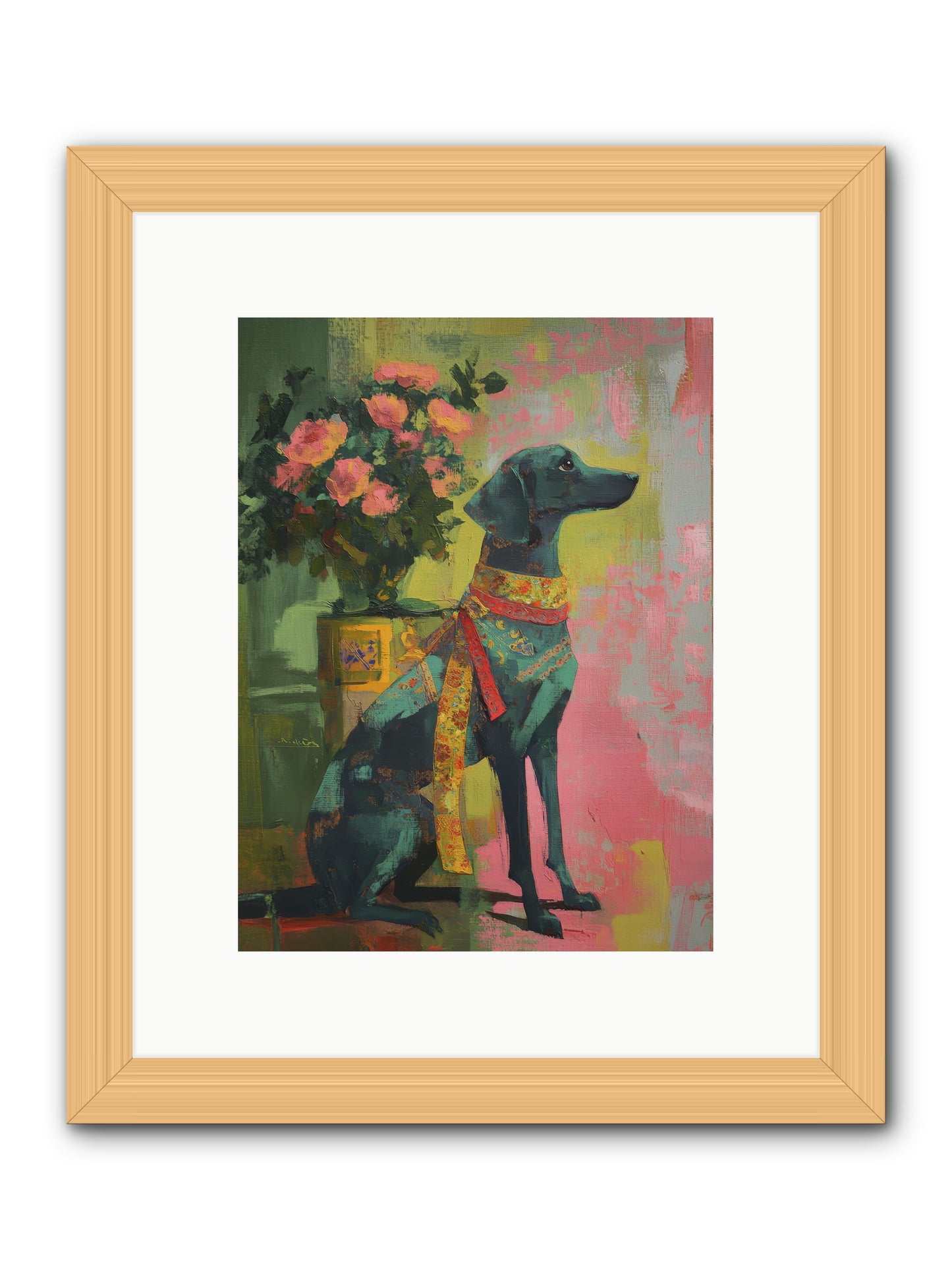 Crown Jewel -- Framed Print - Natural 9x12