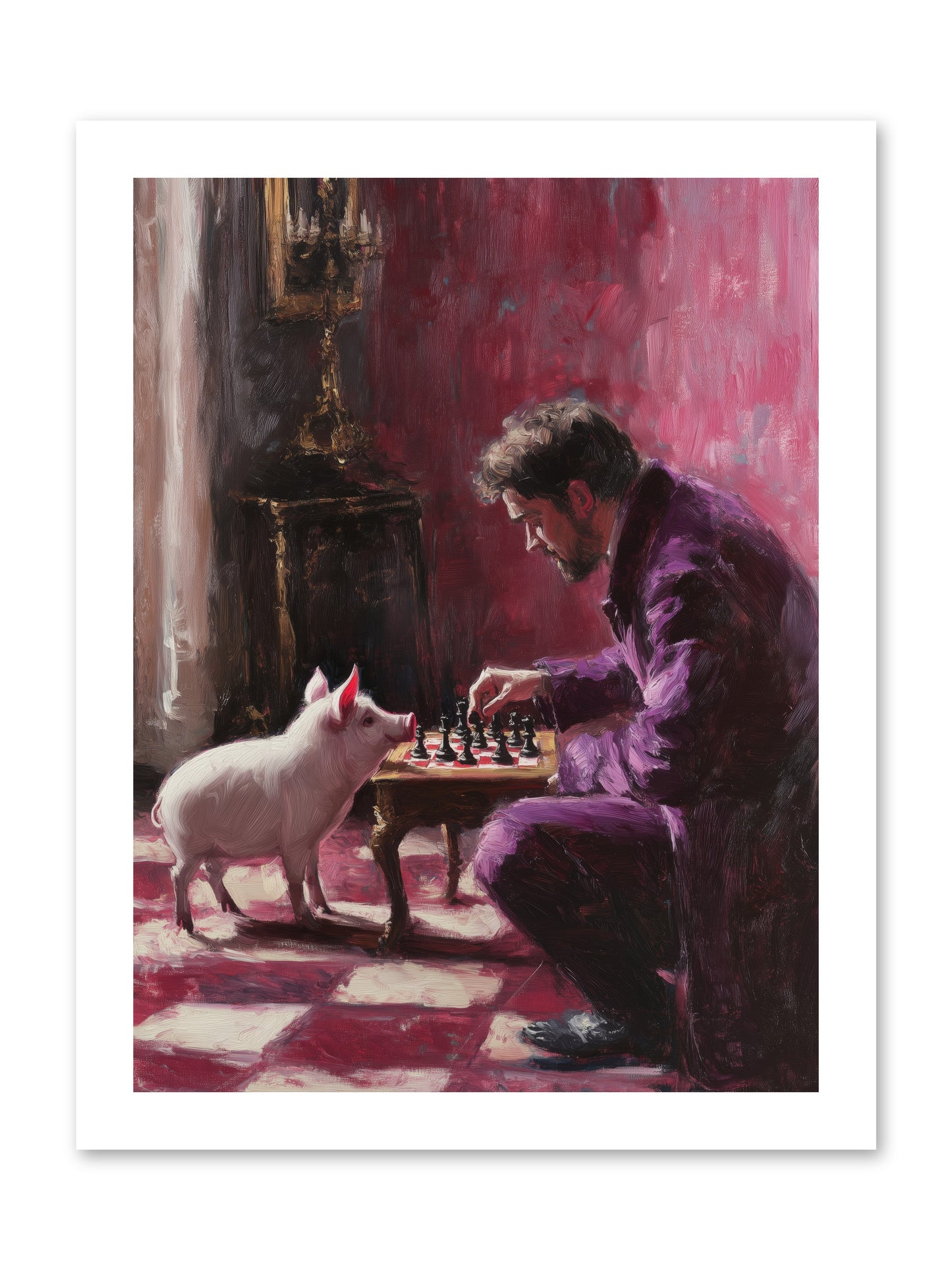 Crown Prince Of Truffles -- Paper Print 12x16