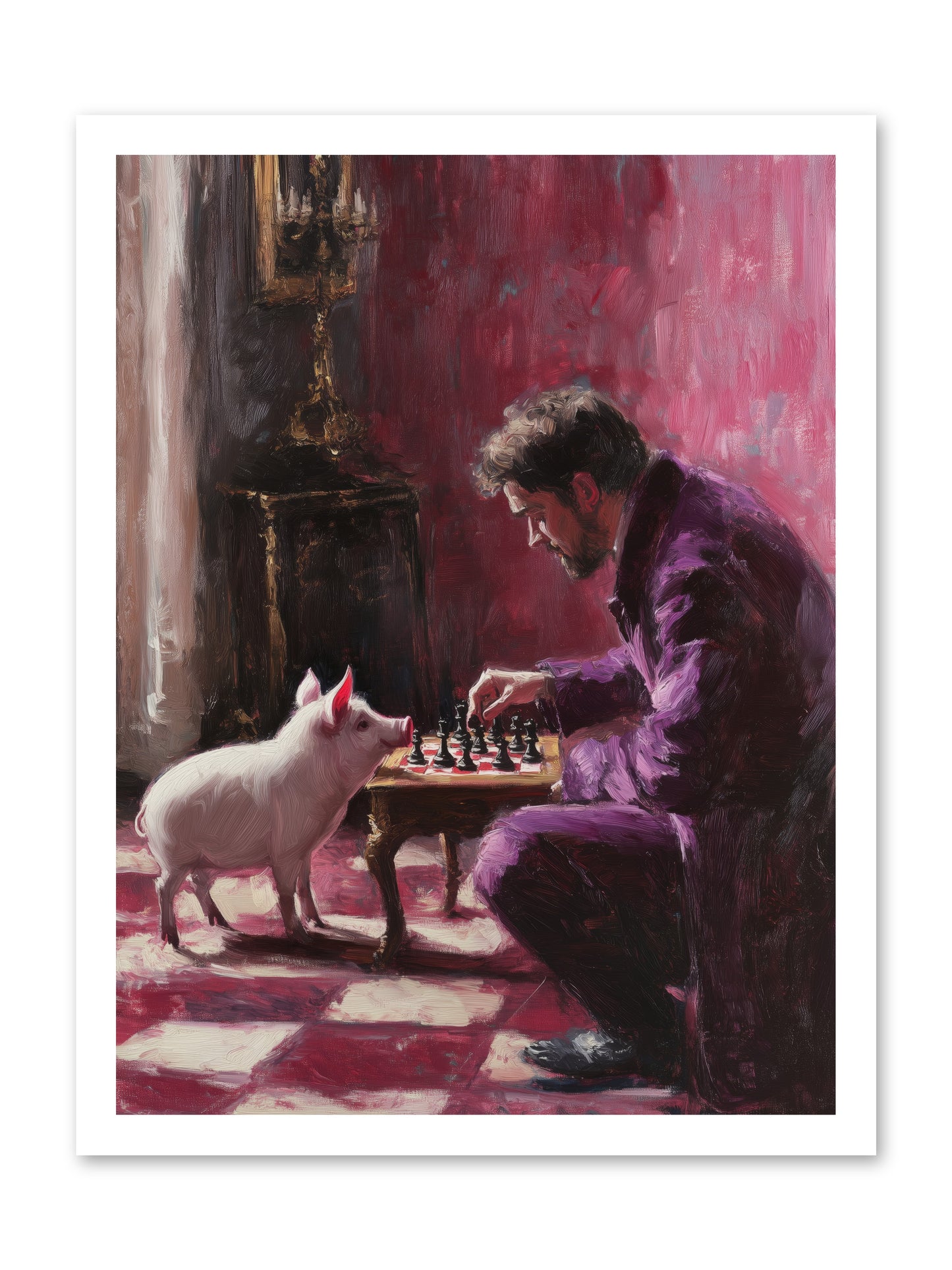 Crown Prince Of Truffles -- Paper Print 18x24