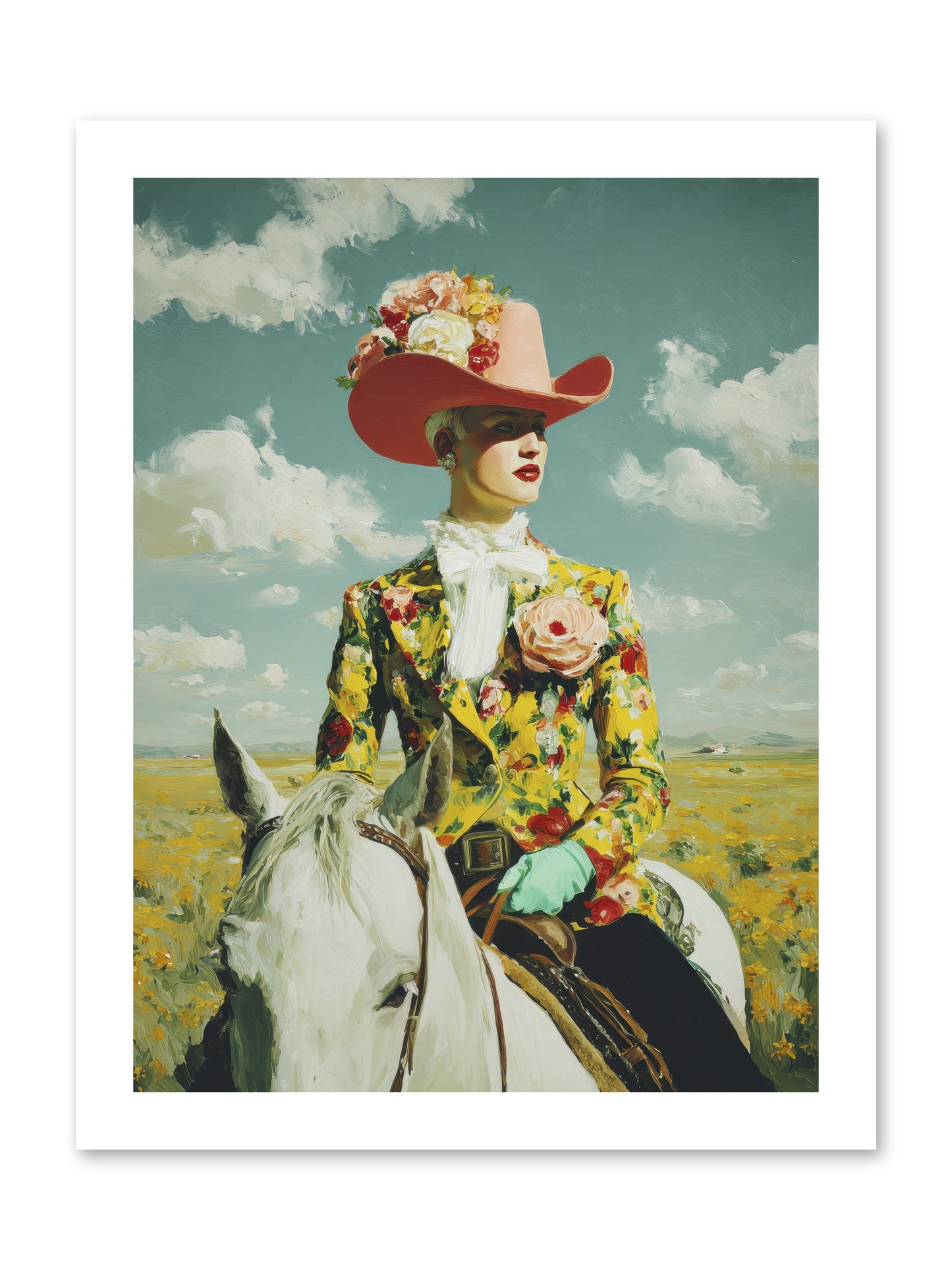Crown & Cloak-REZ -- Loose Canvas Print 12x16