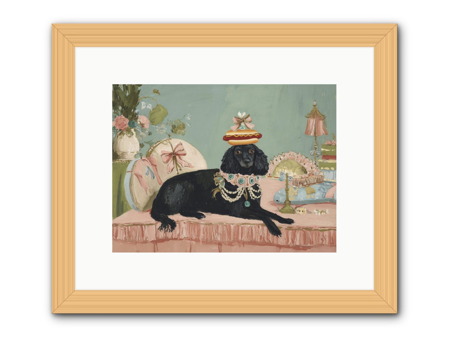 Crown of Untold Wishes -- Framed Print - Natural 12x9