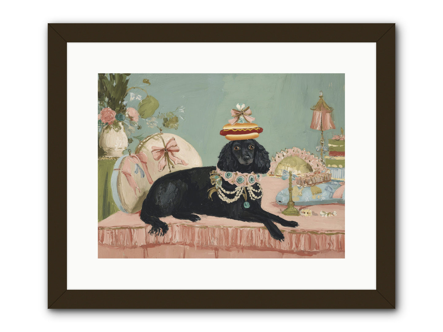 Crown of Untold Wishes -- Framed Print - Black 16x12