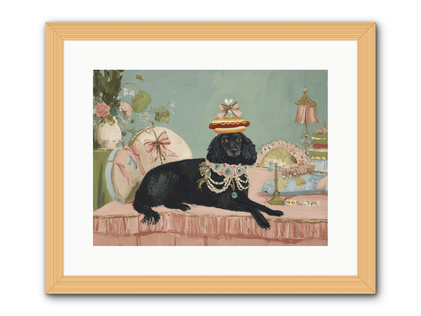 Crown of Untold Wishes -- Framed Print - Natural 16x12