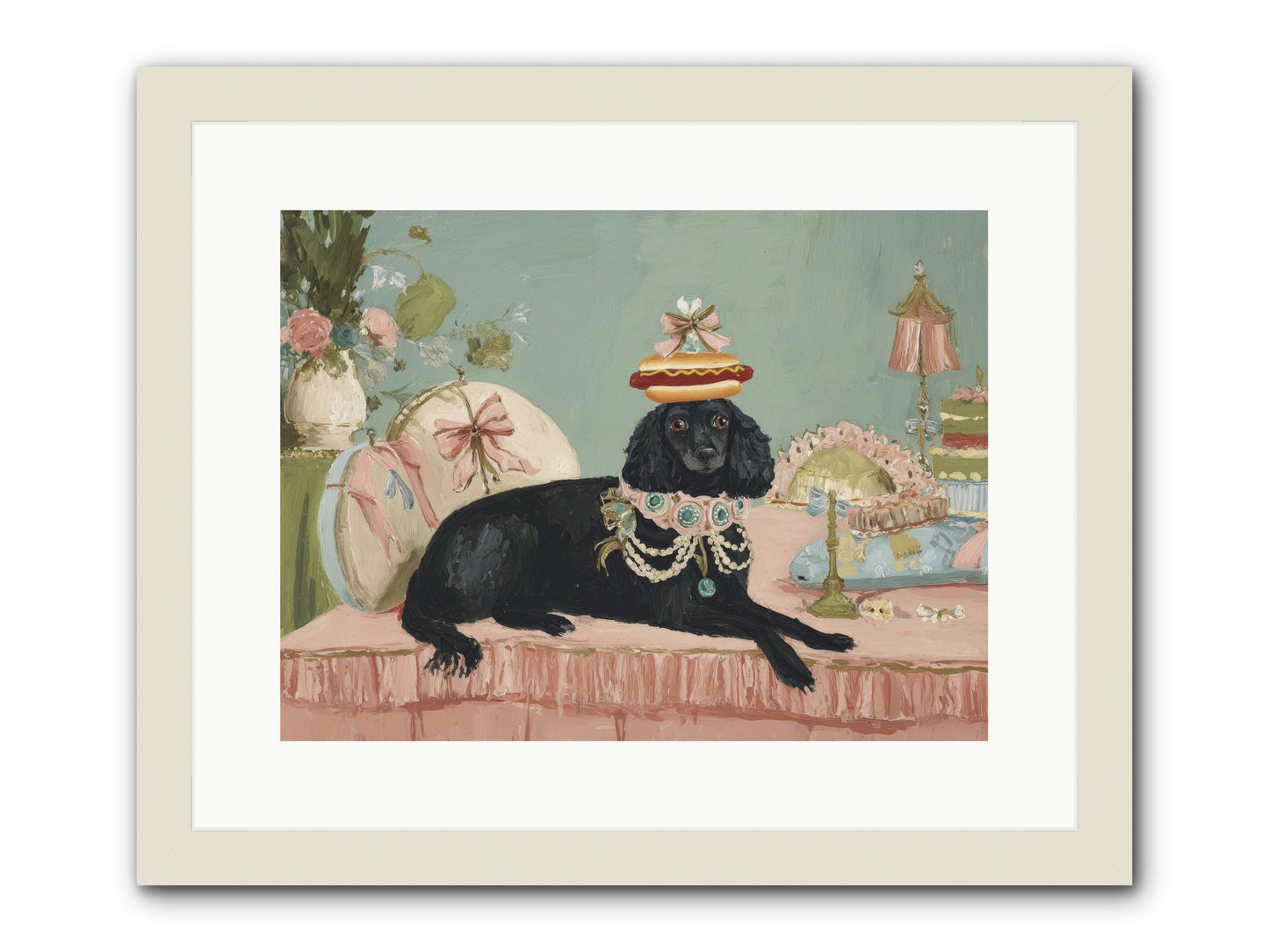 Crown of Untold Wishes -- Framed Print - White 16x12