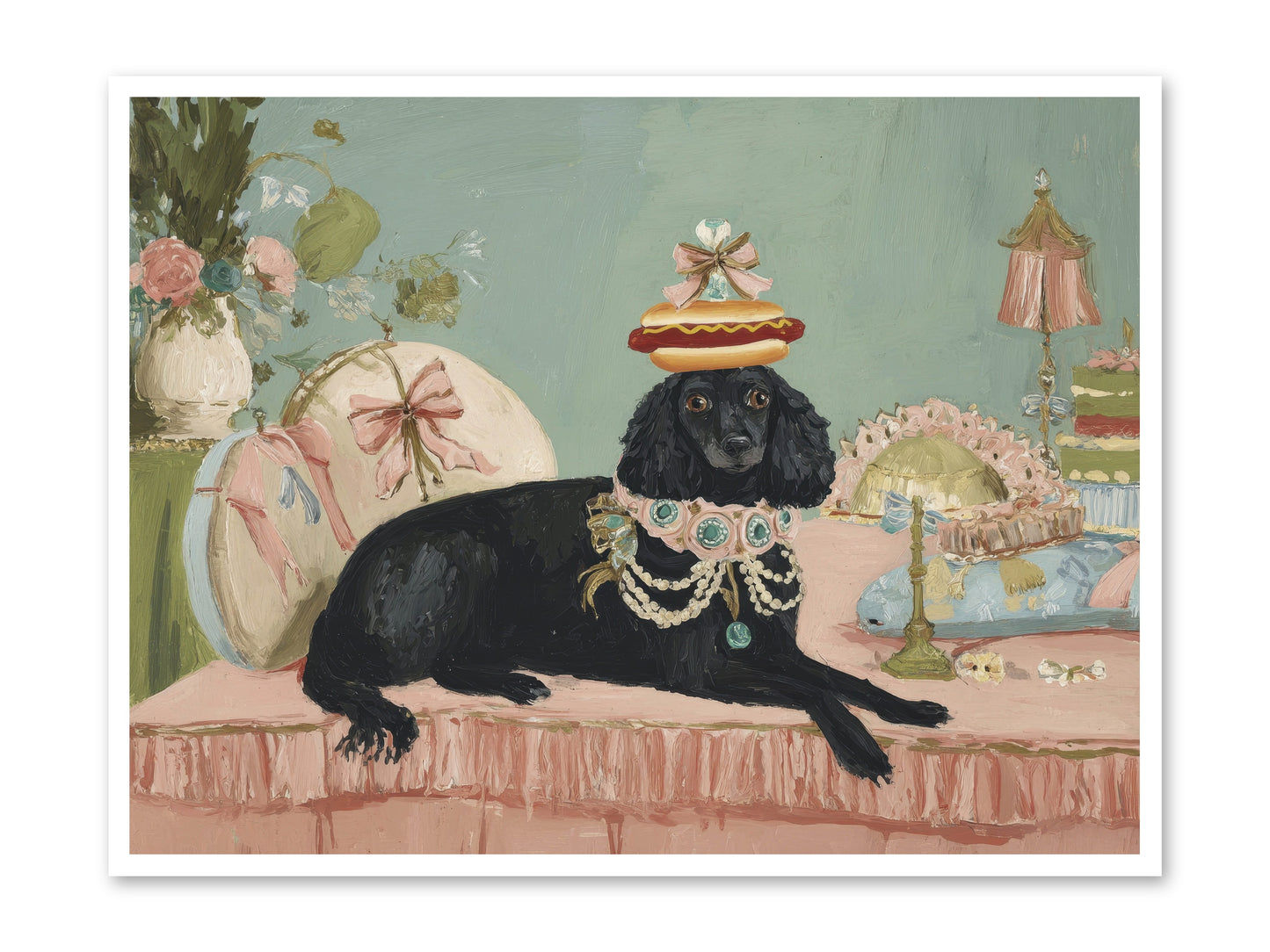 Crown of Untold Wishes -- Loose Canvas Print 48x36