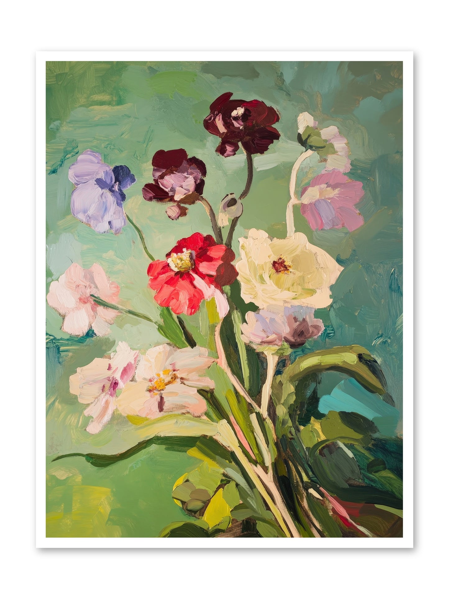 Crown of Wildflowers-REZ -- Paper Print 36x48