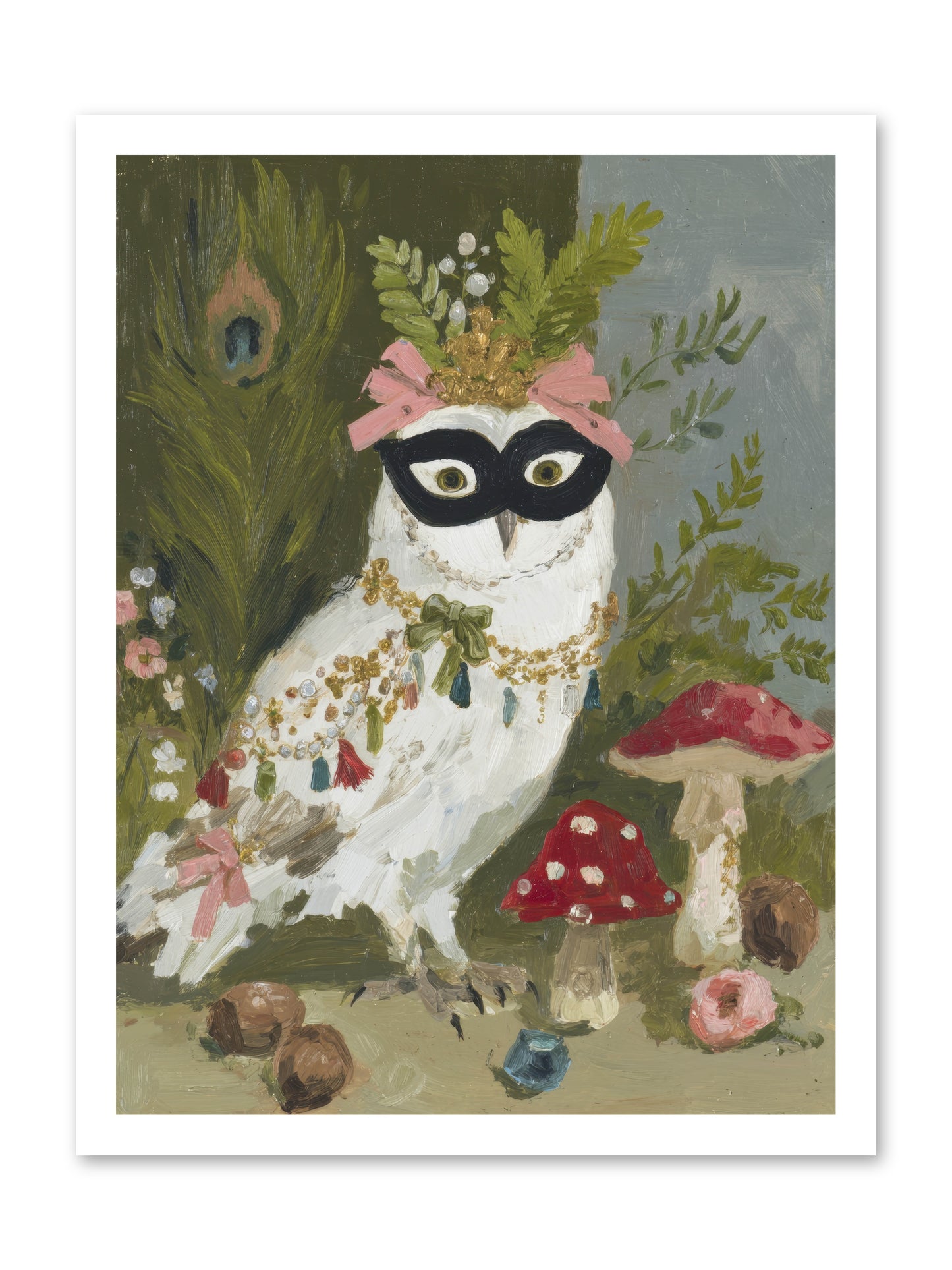 Crowned in Bliss -- Loose Canvas Print 18x24