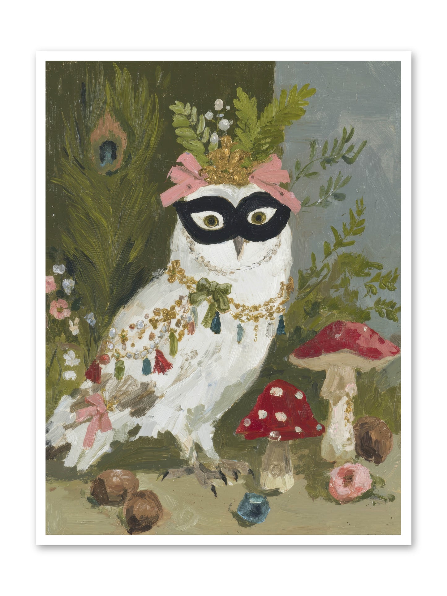 Crowned in Bliss -- Loose Canvas Print 36x48
