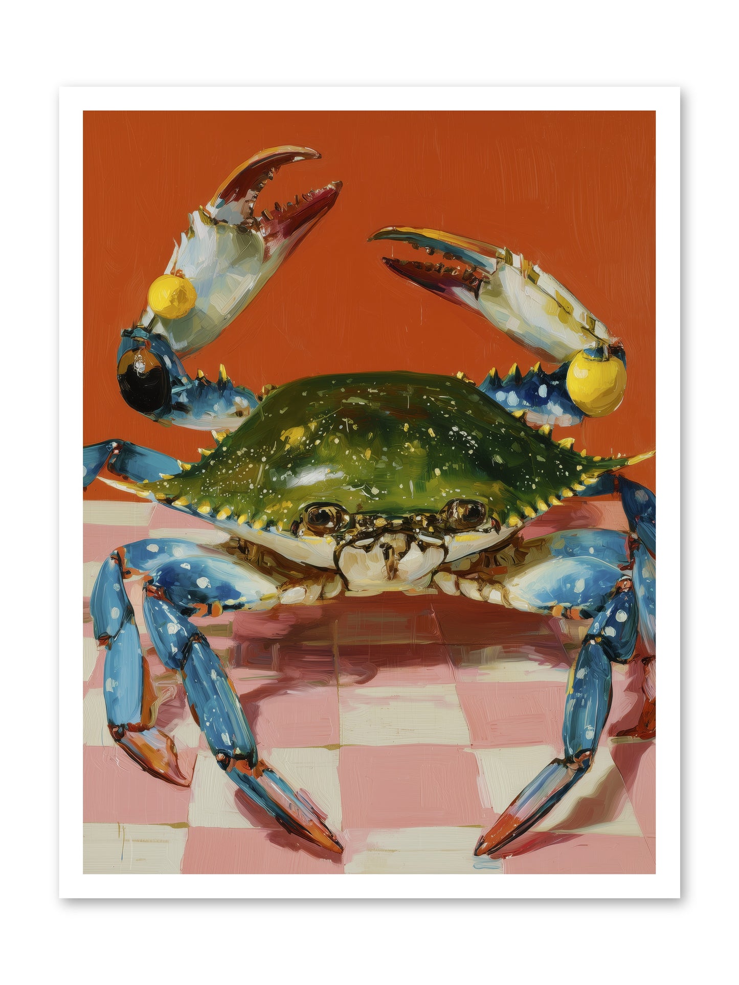 Crustacean Crown -- Paper Print 24x32