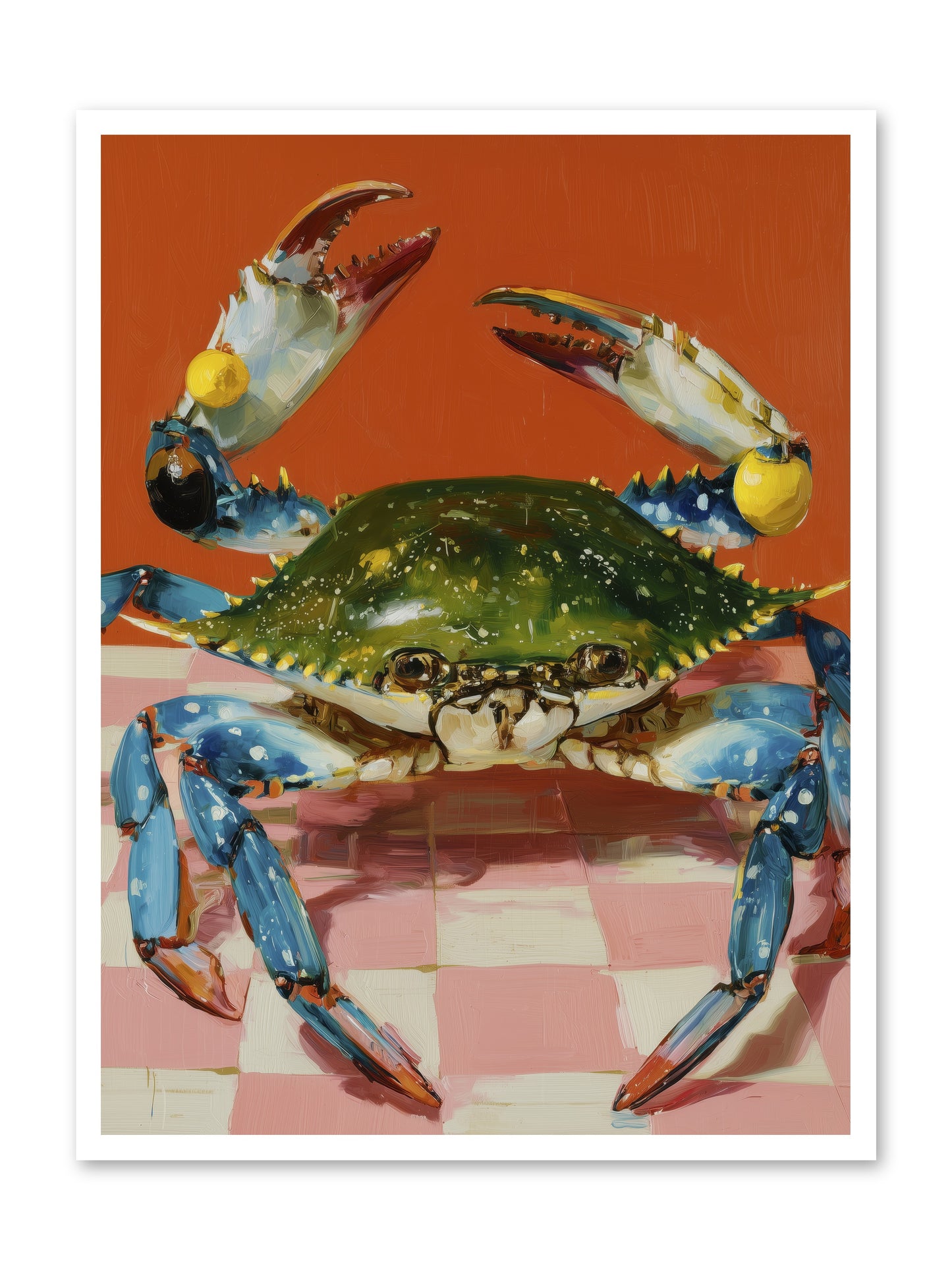Crustacean Crown -- Paper Print 30x40
