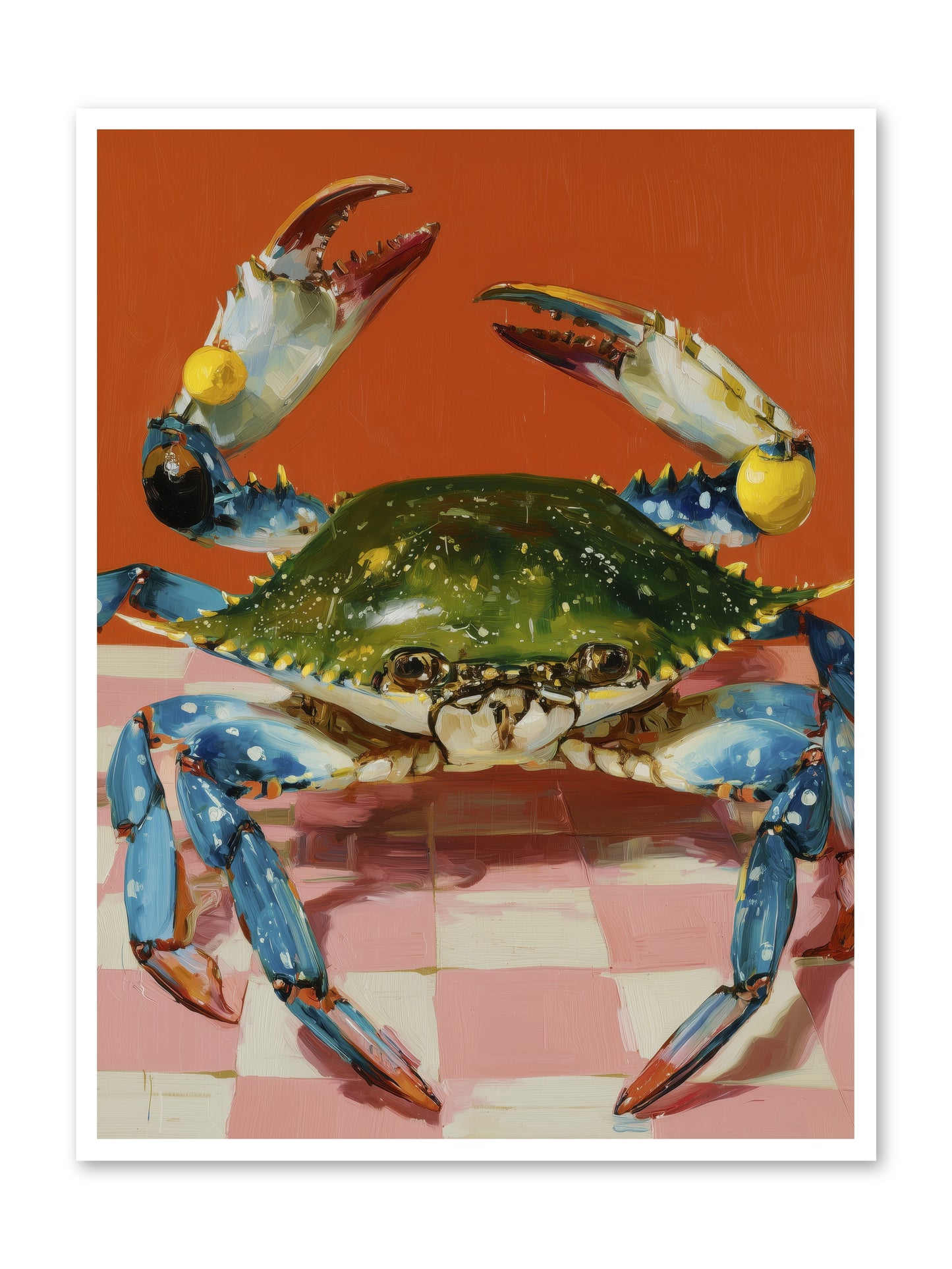 Crustacean Crown -- Paper Print 36x48