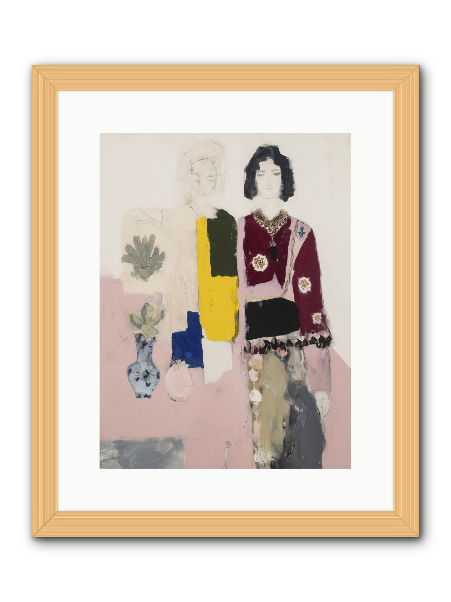 Crystal Tear -- Framed Print - Natural 12x16
