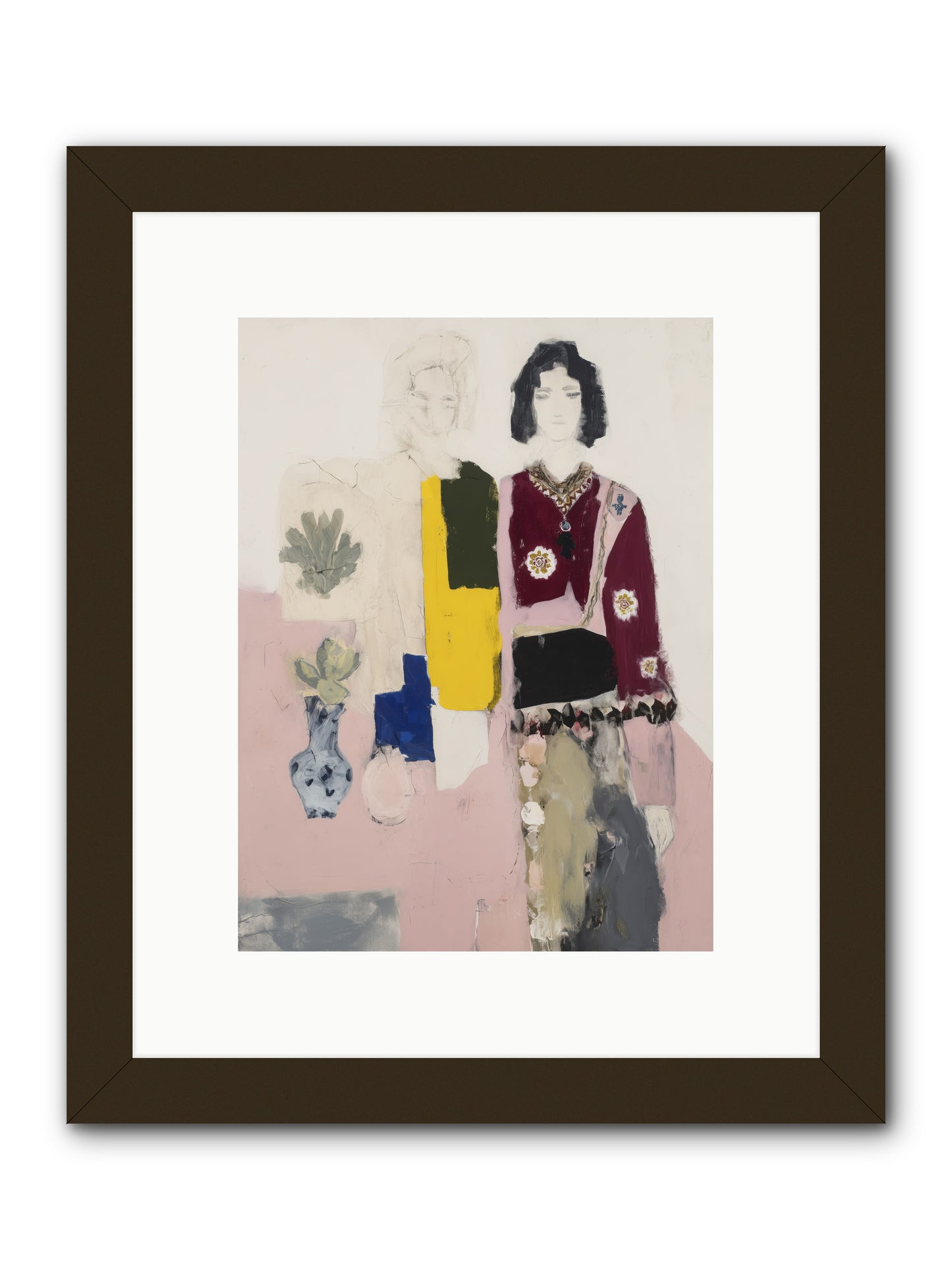 Crystal Tear -- Framed Print - Black 9x12