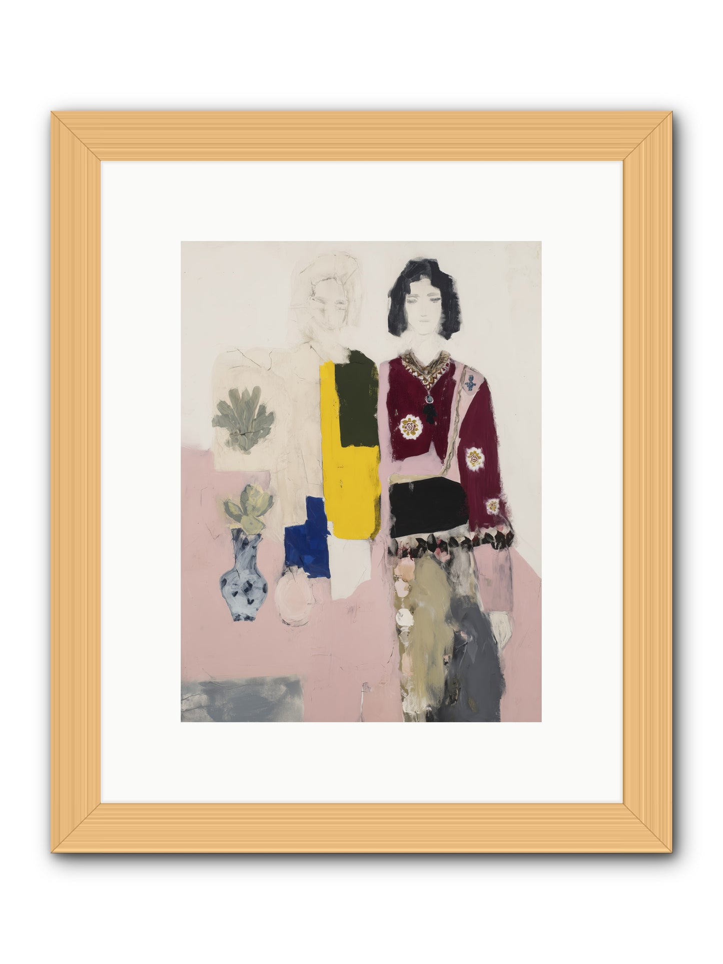 Crystal Tear -- Framed Print - Natural 9x12