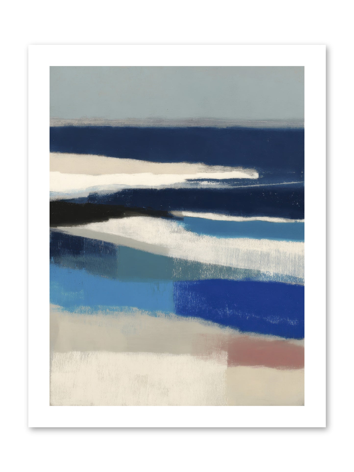Crystalline -- Loose Canvas Print 12x16