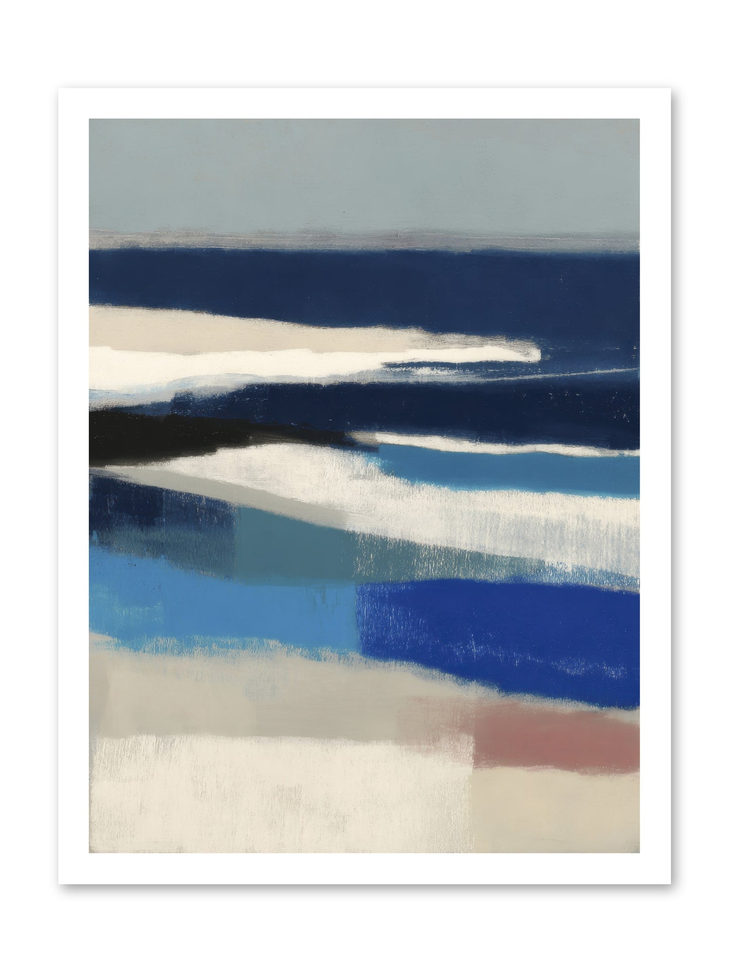 Crystalline -- Loose Canvas Print 18x24